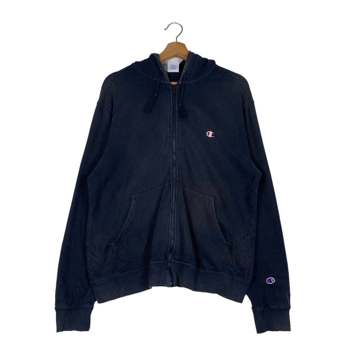 Champion CHAMPION Embroidery Small Logo Zipper Hoodies #0730-C33 Size US L / EU 52-54 / 3 - 1 Thumbnail