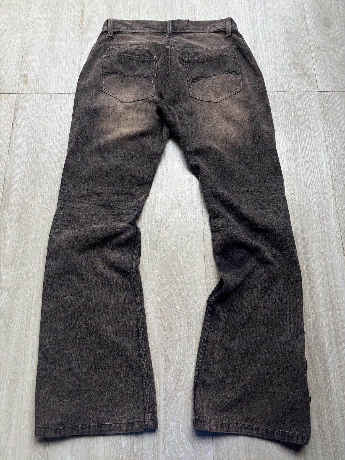 Obelisk MIDAS lace up flare pants Size US 28 / EU 44 - 4 Thumbnail