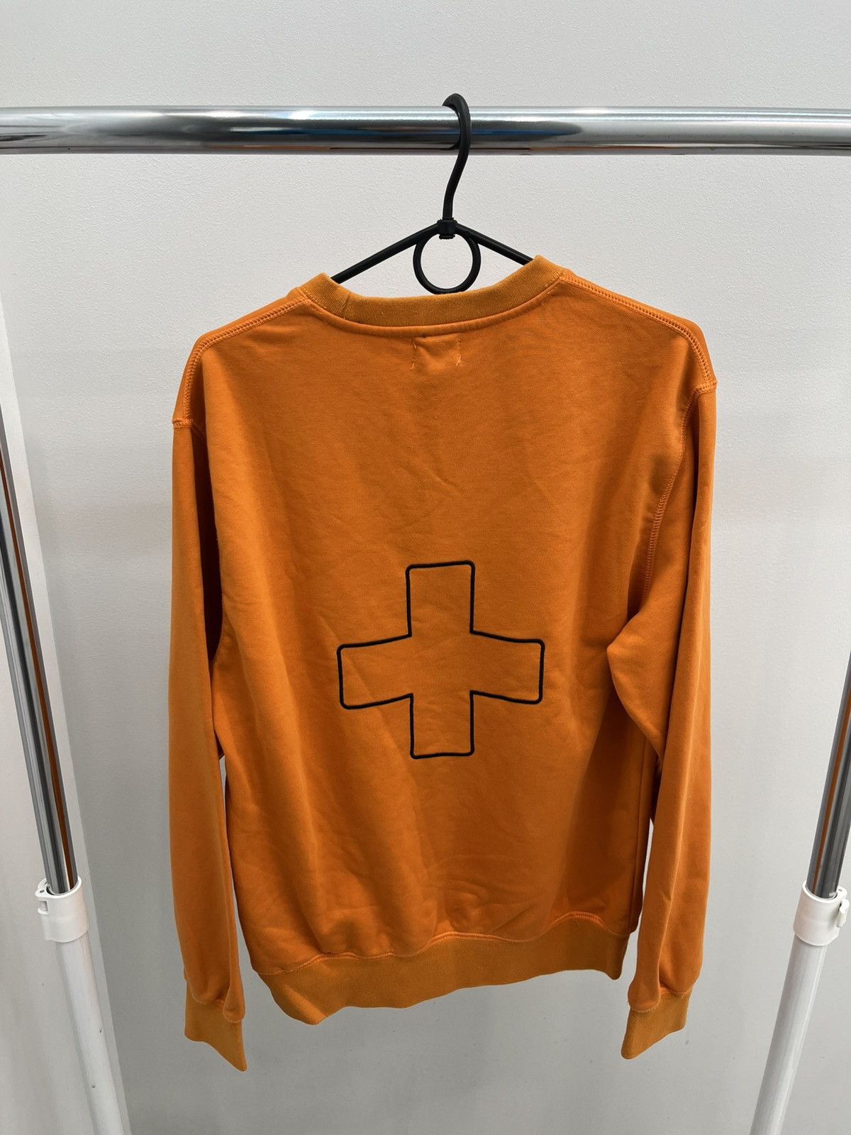 Places + Faces Places + Faces Cross Back Embroidered Cotton Sweatshirt Size US M / EU 48-50 / 2 - 2 Thumbnail
