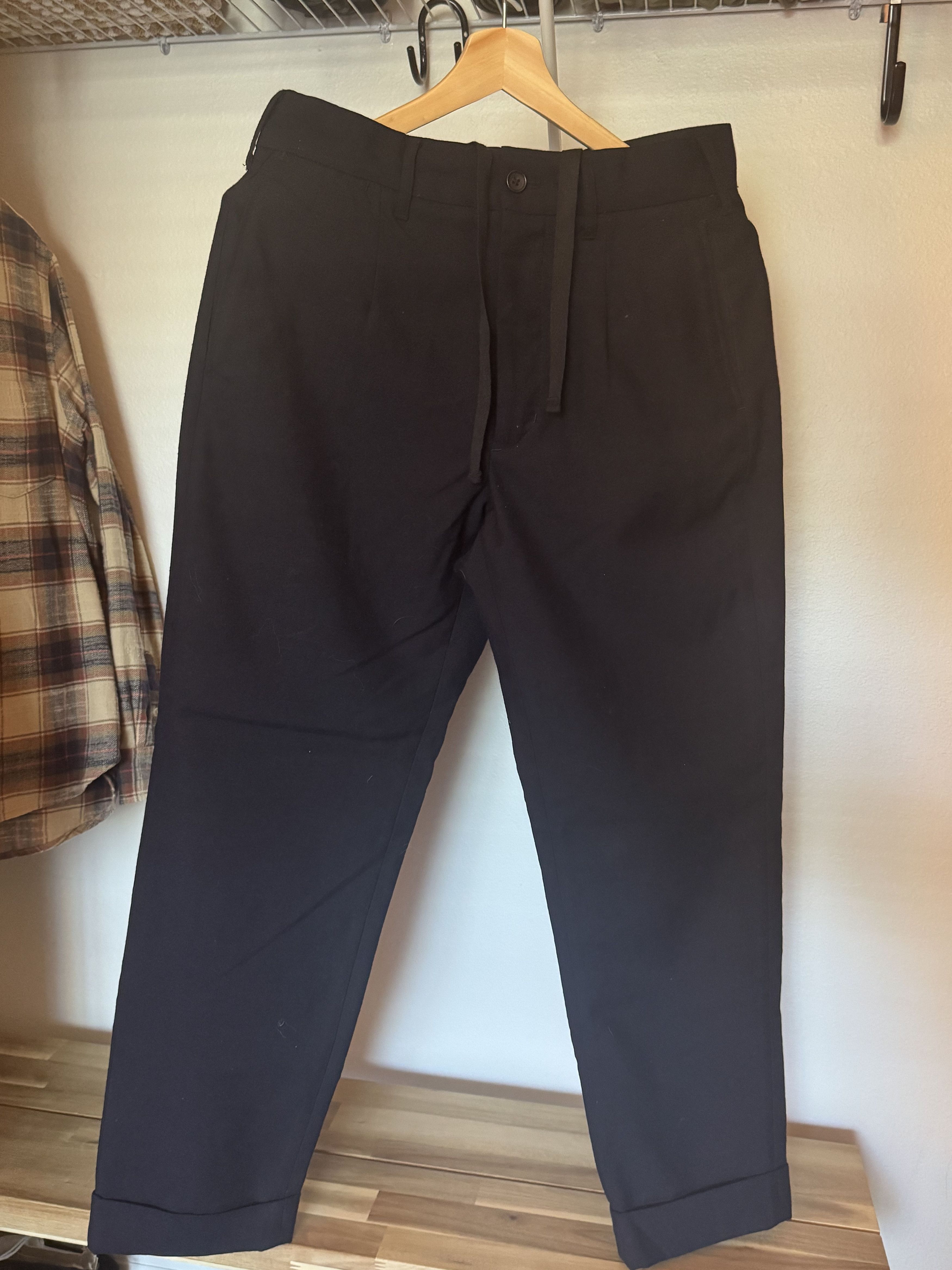 Engineered Garments ANDOVER PANT DARK NAVY UNIFORM SERGE - Small Size US 32 / EU 48 - 2 Thumbnail