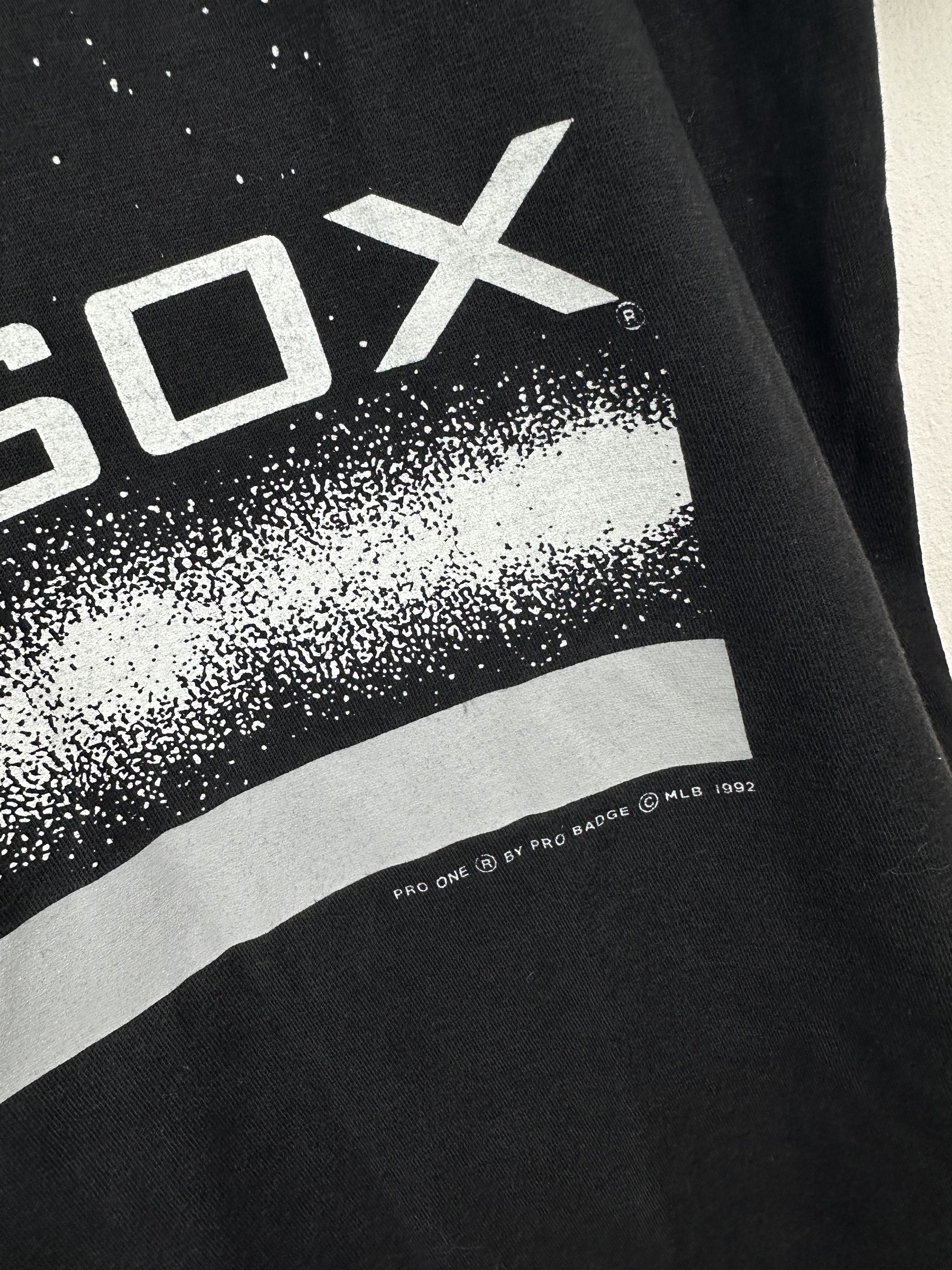 Vintage Vintage Chicago White Sox 1991 Black Shirt Logo Tee Rare Size US L / EU 52-54 / 3 - 7 Thumbnail