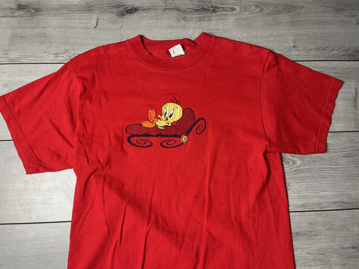 Warner Bros Warner bros Tshirt Looney tunes bird 1997 size Large Size US L / EU 52-54 / 3 - 3 Thumbnail