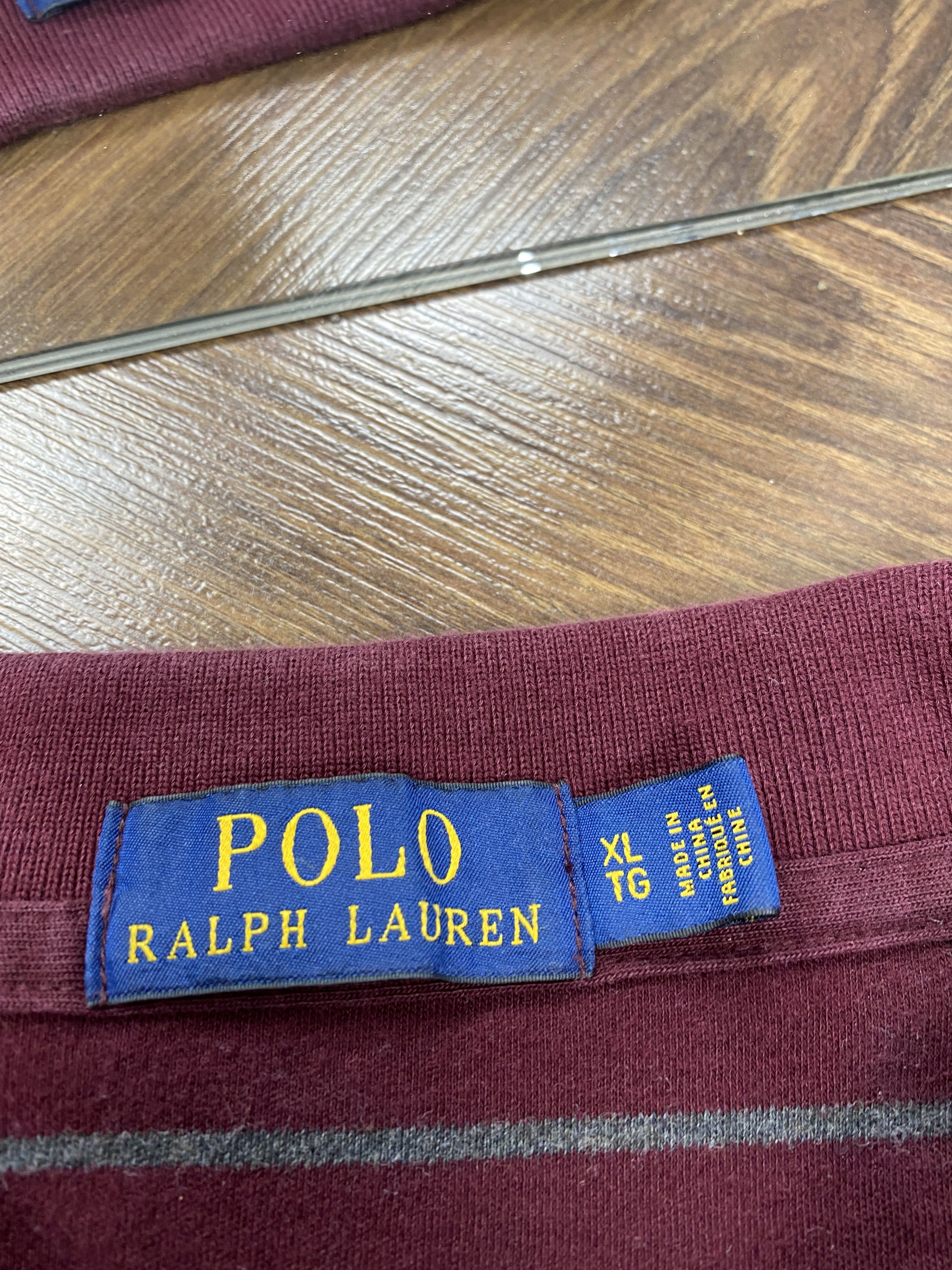 Polo Ralph Lauren Polo Ralph Lauren vintage striped polo shirt Size US XL / EU 56 / 4 - 4 Thumbnail