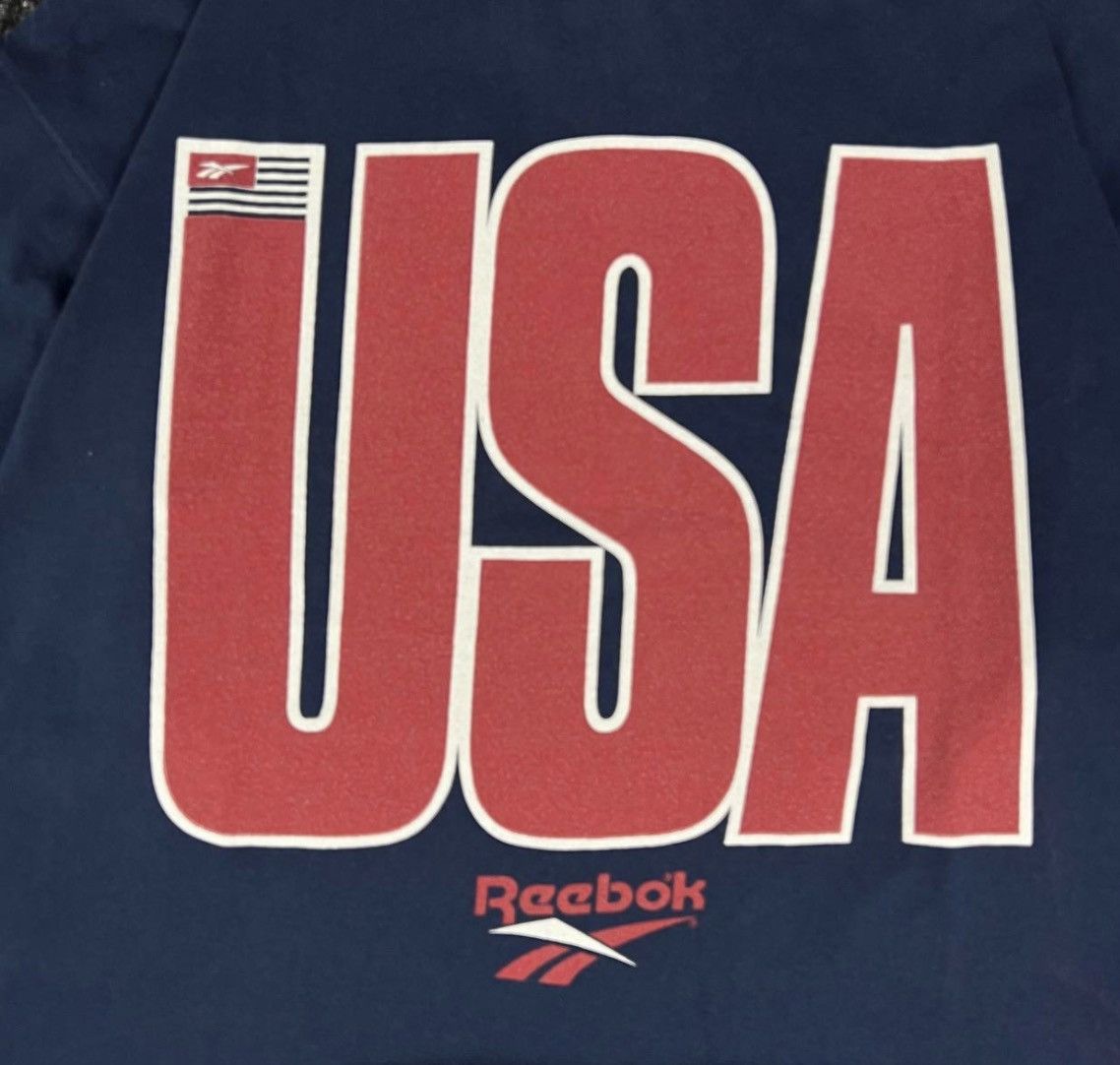 Reebok 90s reebok vintage USA big print American Baggy fit Size US XL / EU 56 / 4 - 3 Thumbnail