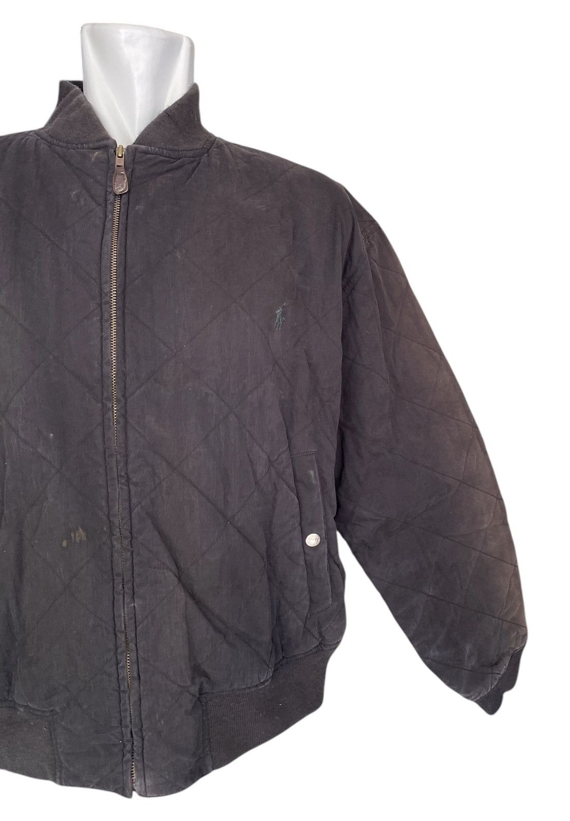 Polo Ralph Lauren Polo Ralph Laurent Quilted Zipper Jacket (L) Size US L / EU 52-54 / 3 - 6 Thumbnail