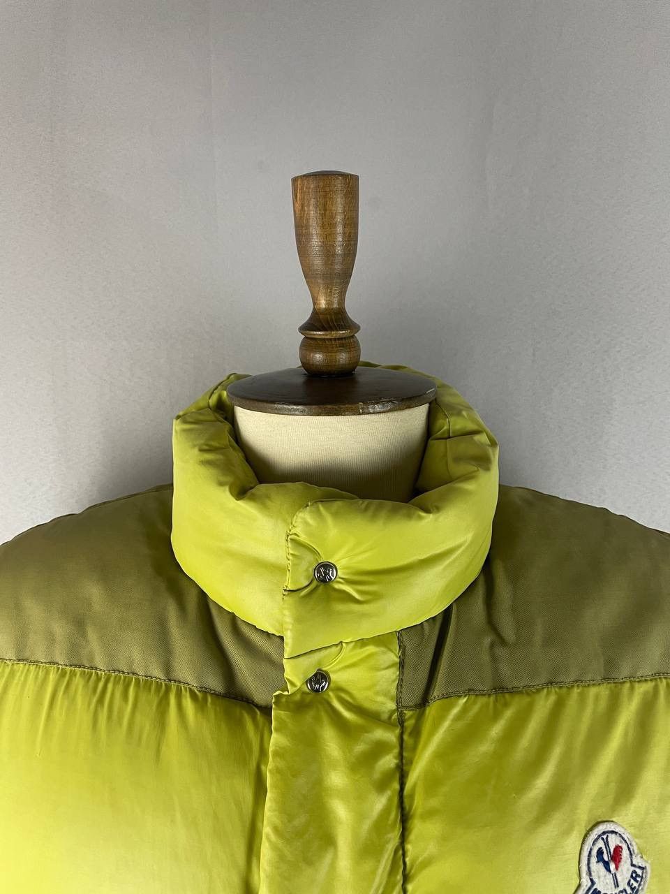 Moncler Moncler Down Vest Jacket Lemon Grenoble Vintage 1990s Size US XL / EU 56 / 4 - 5 Thumbnail