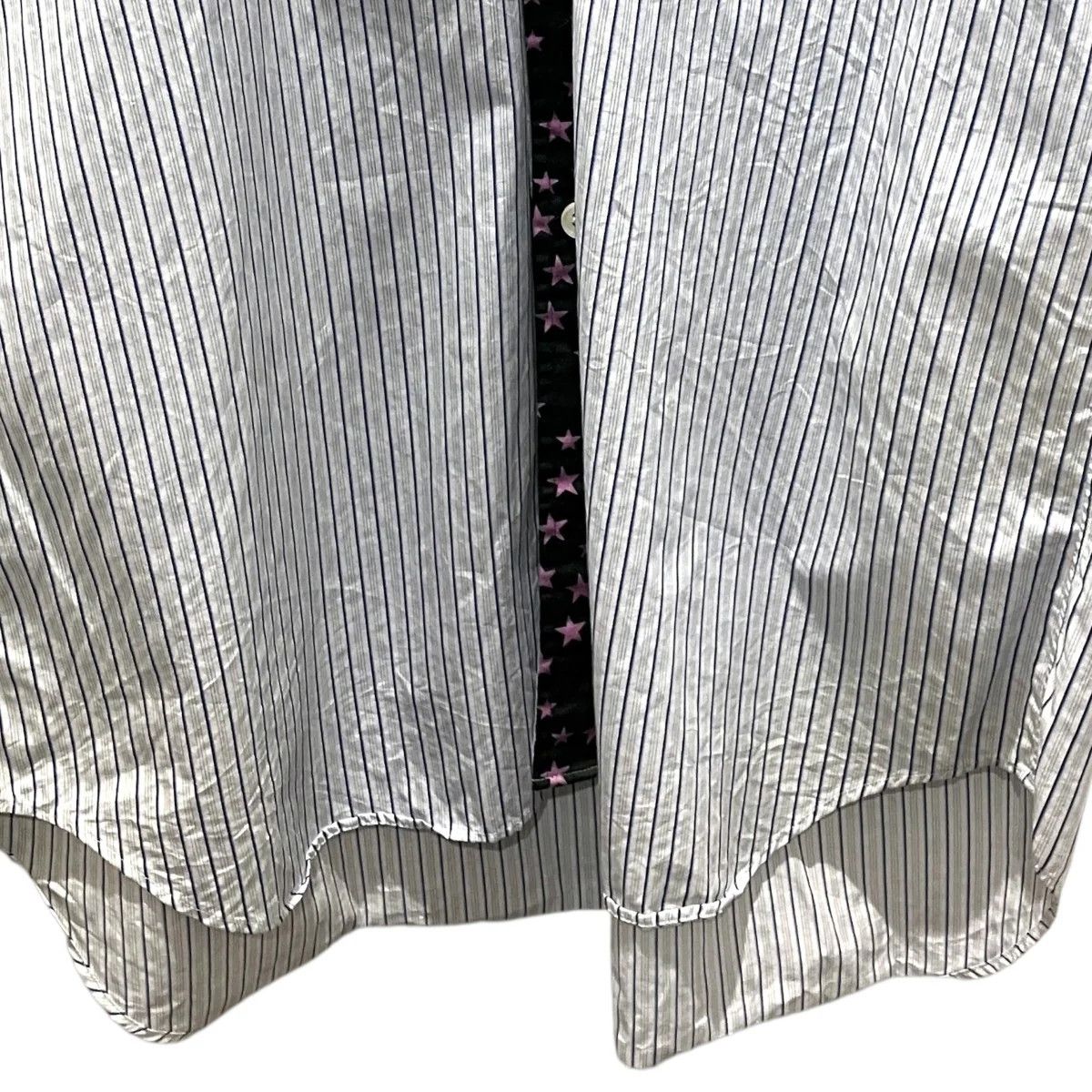 Comme des Garcons Homme Deux Star Motif Long Sleeve Shirt Size US M / EU 48-50 / 2 - 3 Thumbnail