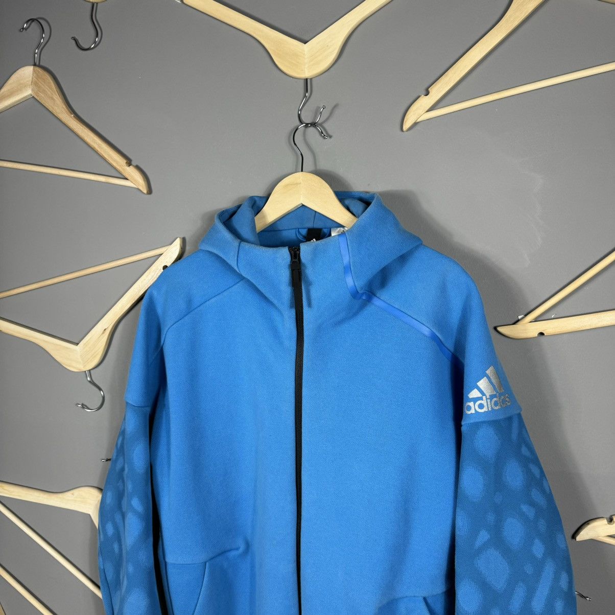 Adidas Rare‼️ Adidas ZNE Leo Messi Soccer Hoodie Size US L / EU 52-54 / 3 - 4 Thumbnail