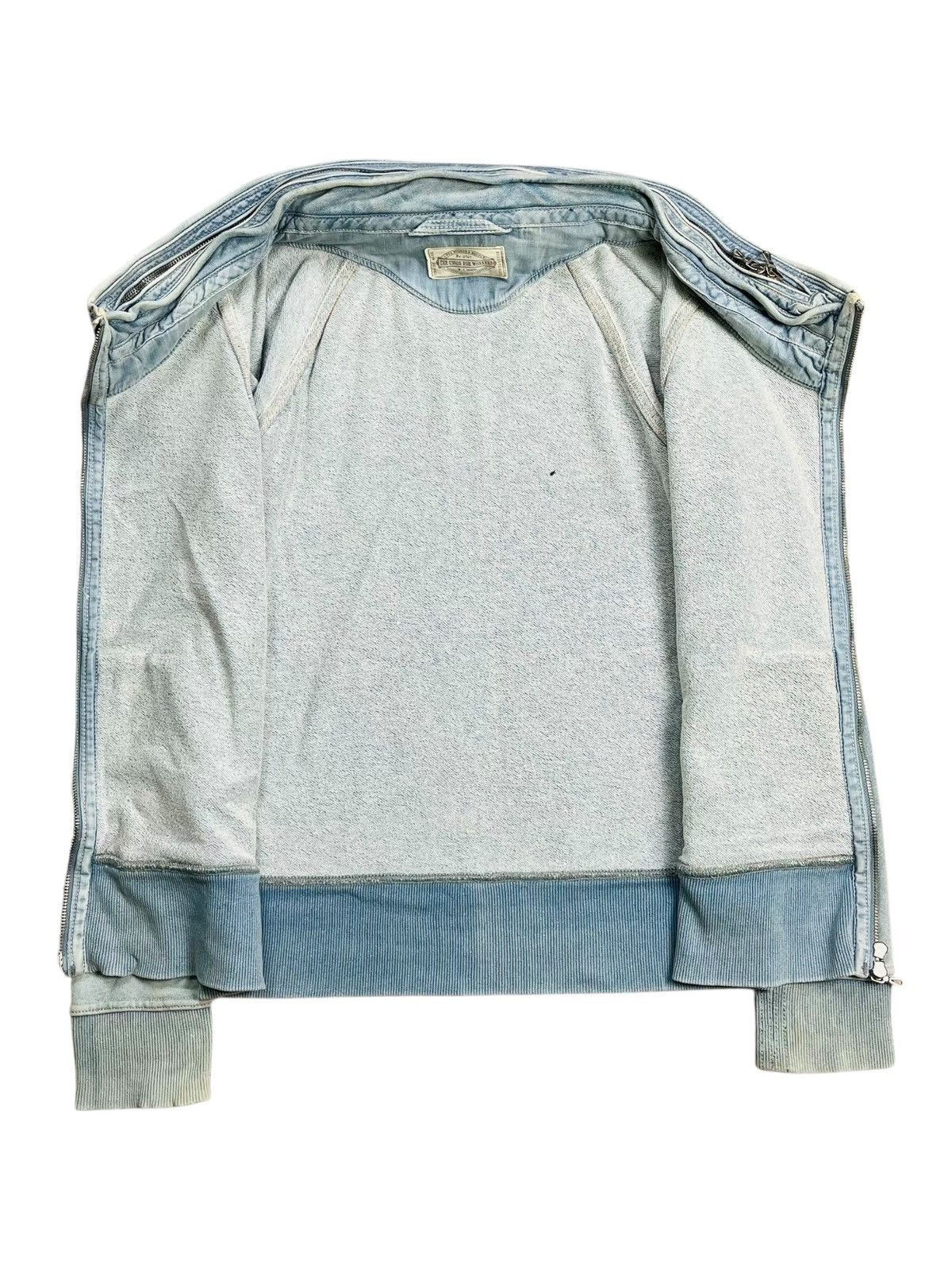 If Six Was Nine 2000s G.O.A - Blue Washed Bono Jacket Size US M / EU 48-50 / 2 - 2 Thumbnail