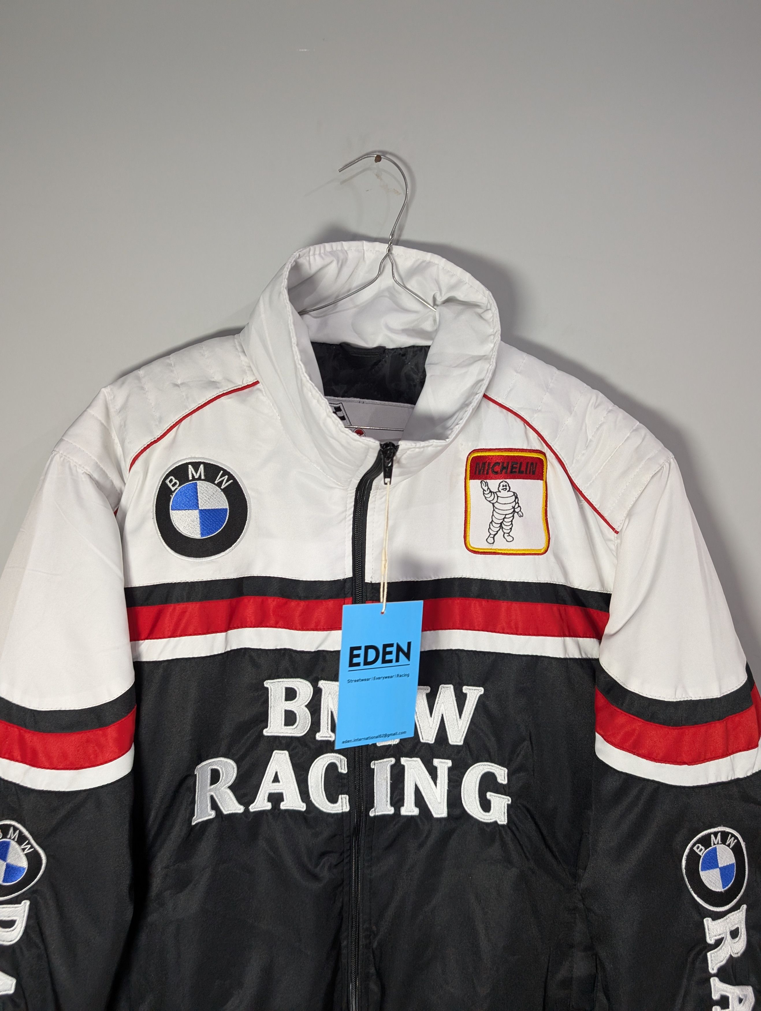 Formula 1 🔥BMW🔥 RACING JACKET 90s RETRO STREETWEAR Size L / US 10 / IT 46 - 3 Thumbnail