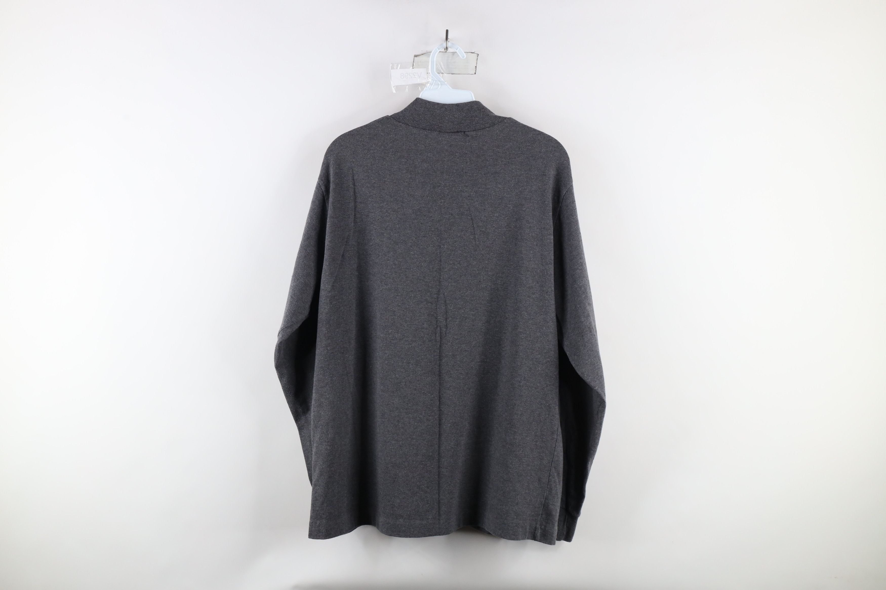 Vintage Vintage 90s Streetwear Mock Neck Long Sleeve T-Shirt USA Size US L / EU 52-54 / 3 - 6 Thumbnail