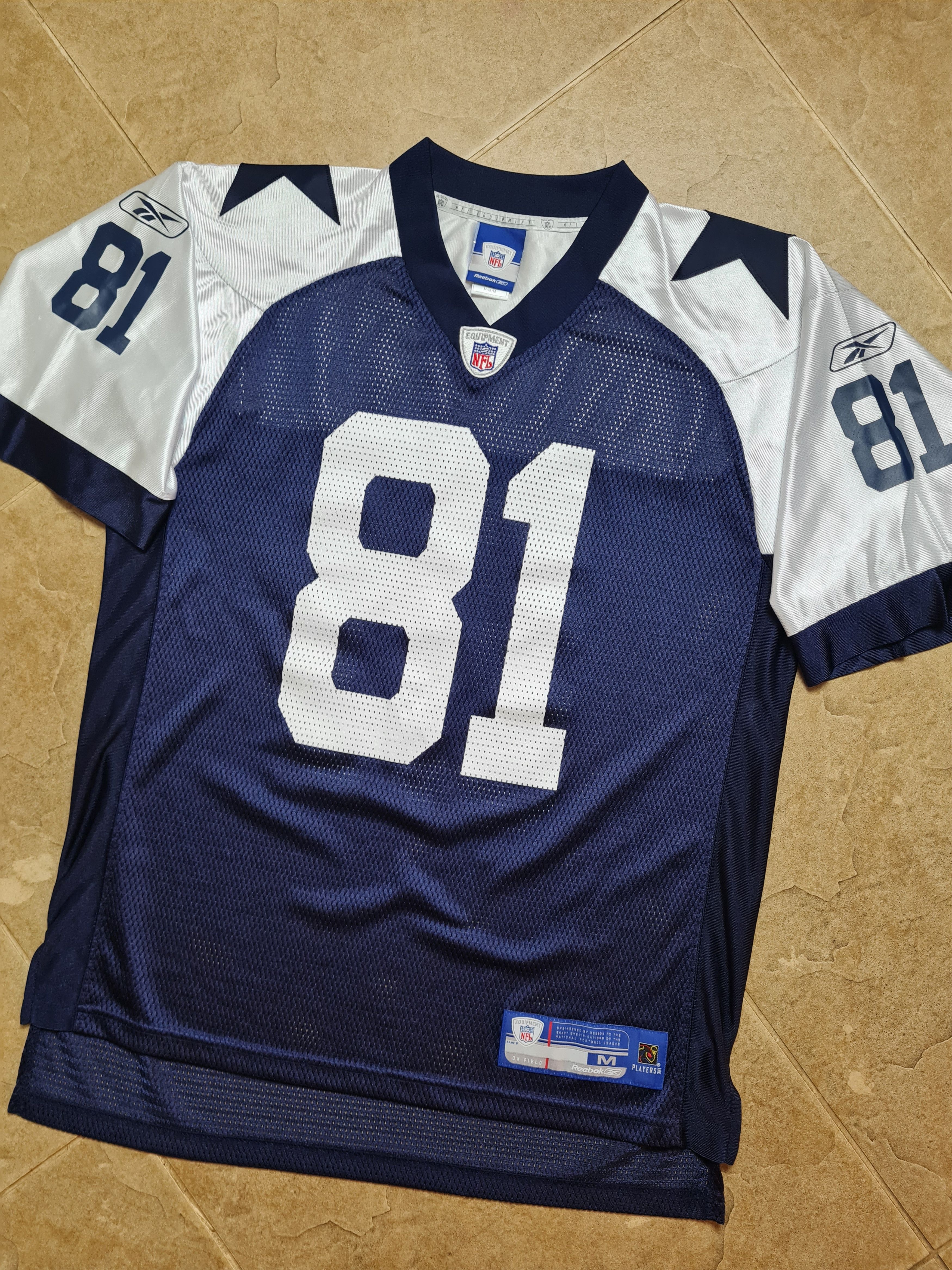 Reebok Terrel Owens Dallas Cowboys #81Reebok NFL On Field Apparel Size US M / EU 48-50 / 2 - 13 Thumbnail