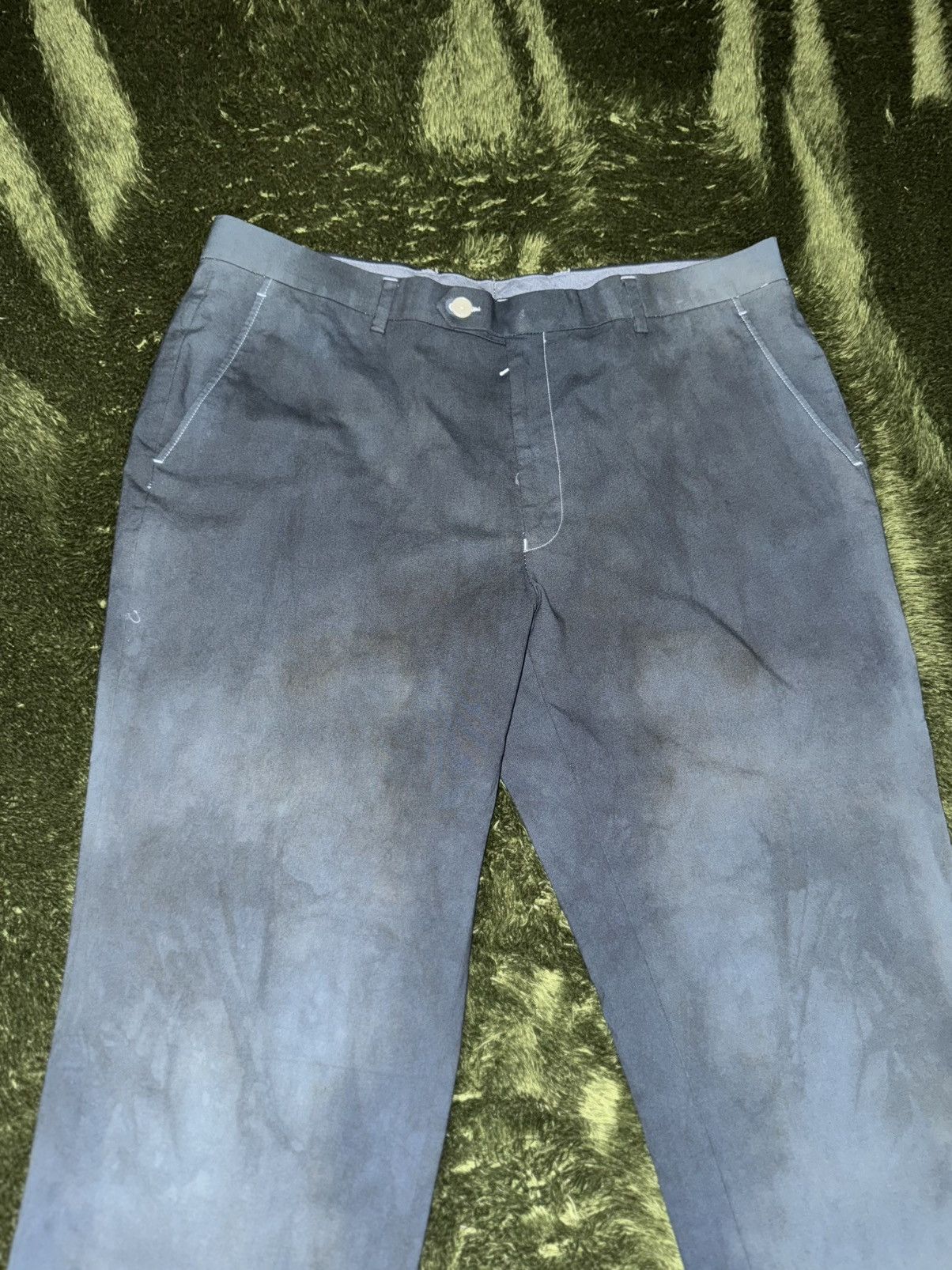 Tommy Hilfiger [W38/L32] Tommy Hilfiger hand dying washed cotton trouser Size US 38 / EU 54 - 5 Thumbnail