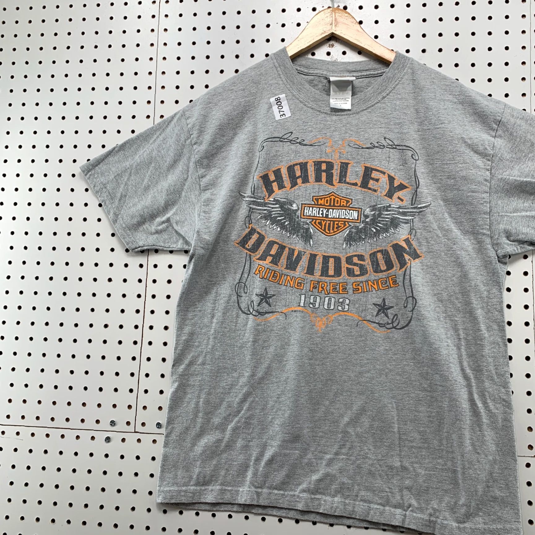 Harley Davidson Harley-Davidson Motorcycle Shirt Mens Large Gray Chicago Tinley Park 21x28 Size US L / EU 52-54 / 3 - 3 Thumbnail