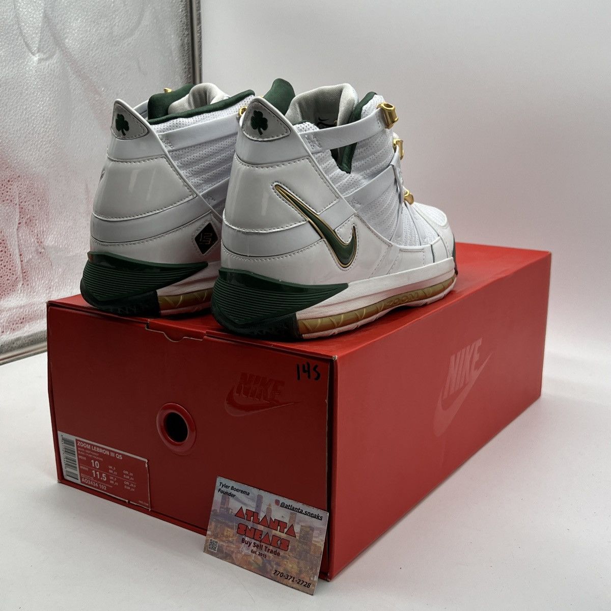 Nike Zoom Lebron 3 SVSM home Size US 10 / EU 43 - 5 Thumbnail