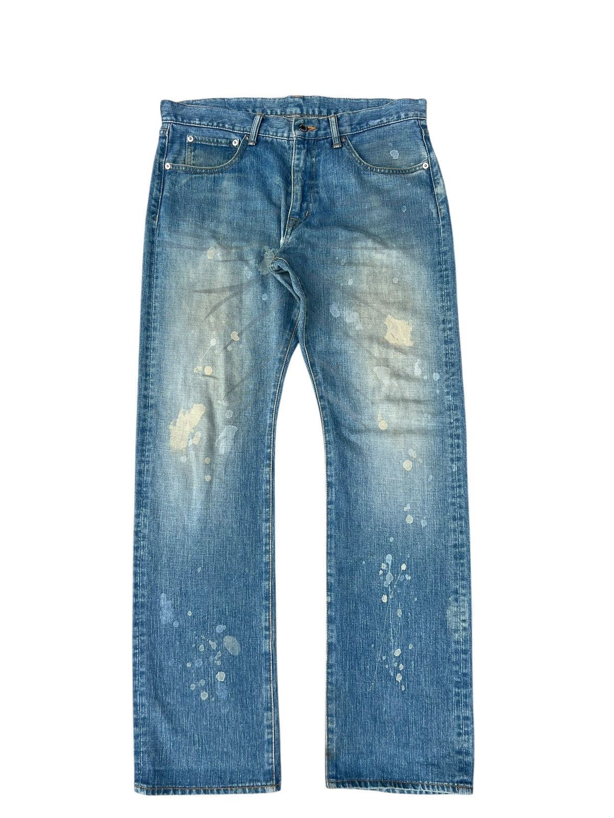 Swagger Dirty Mud Wash Denim Swagger Japan Clawmark Painter Jeans Size US 32 / EU 48 - 1 Thumbnail