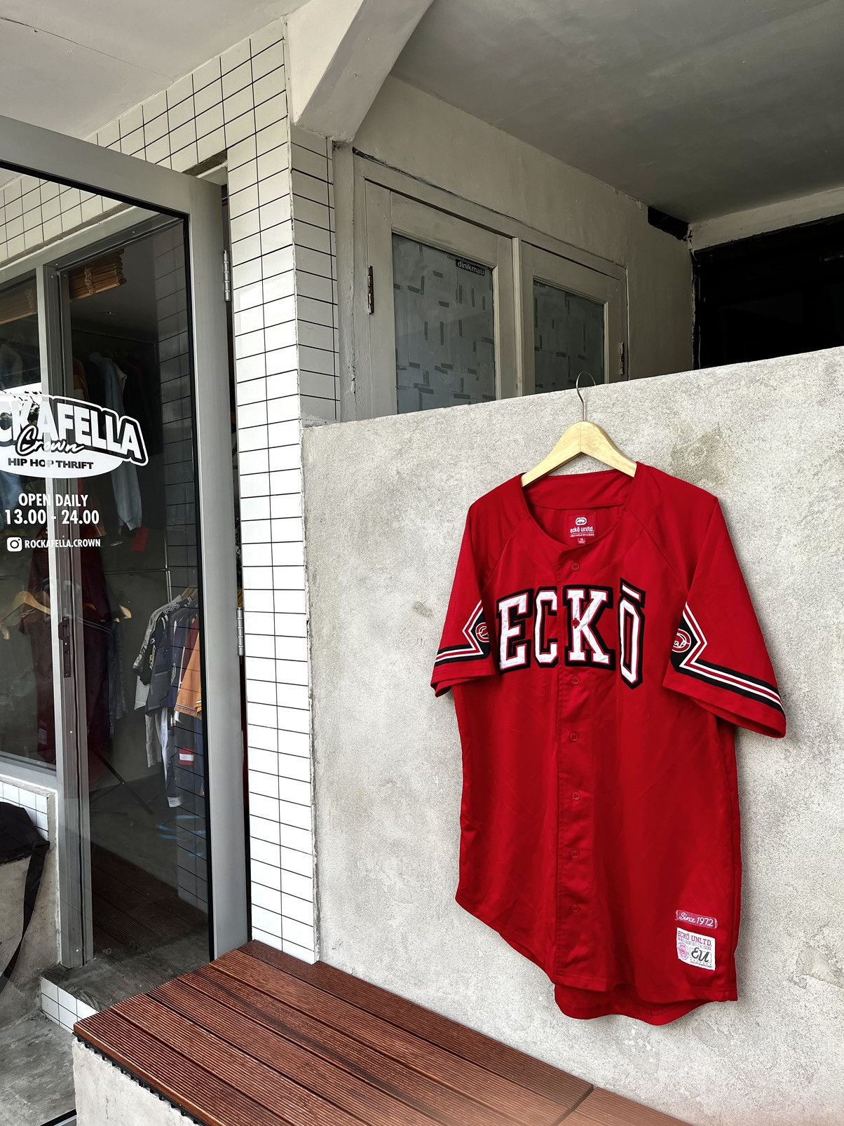 Ecko Unltd. × Marc Ecko 2000’S HIPHOP BASEBALL JERSEY ECKO UNLTD Size US XL / EU 56 / 4 - 2 Thumbnail