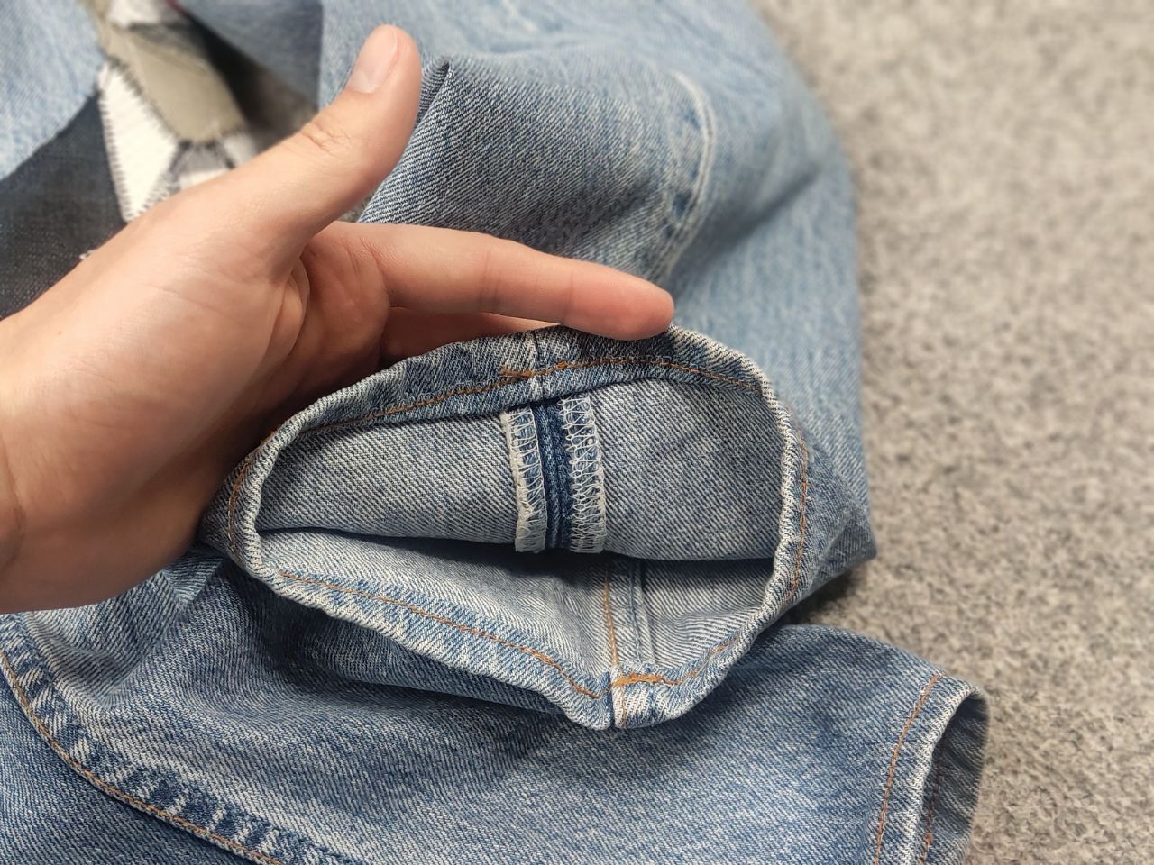 Levi's Vintage 90's Levi’s 501 Sashiko Kapital Jeans junya Style Size 29" - 10 Thumbnail