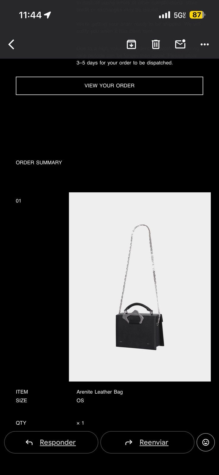Heliot Emil Heliot Emil Arenite black leather bag Size ONE SIZE - 6 Thumbnail
