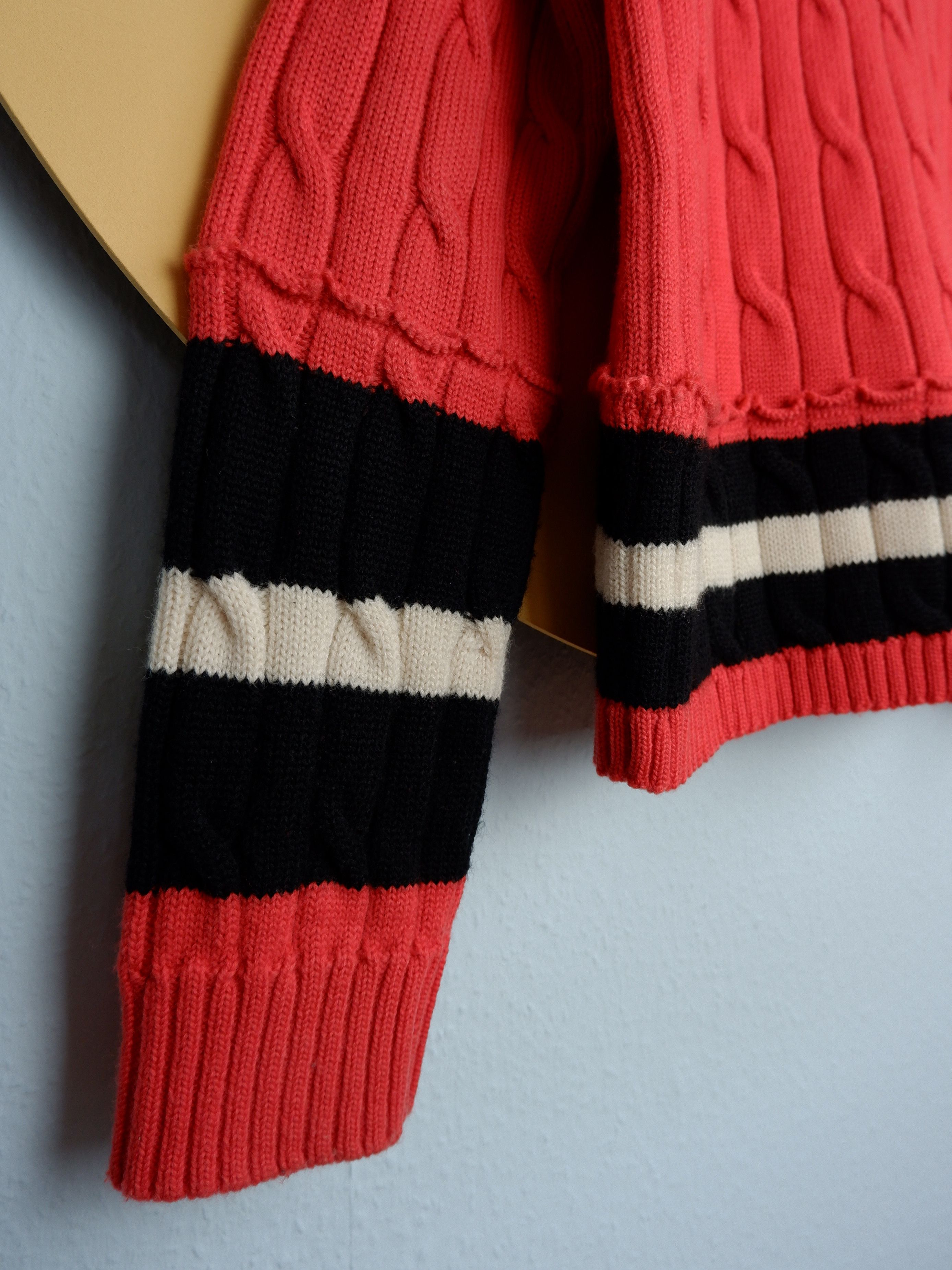 Maison Margiela Last drop! Maison Margiela collegiate v-neck sweater Size US S / EU 44-46 / 1 - 7 Thumbnail