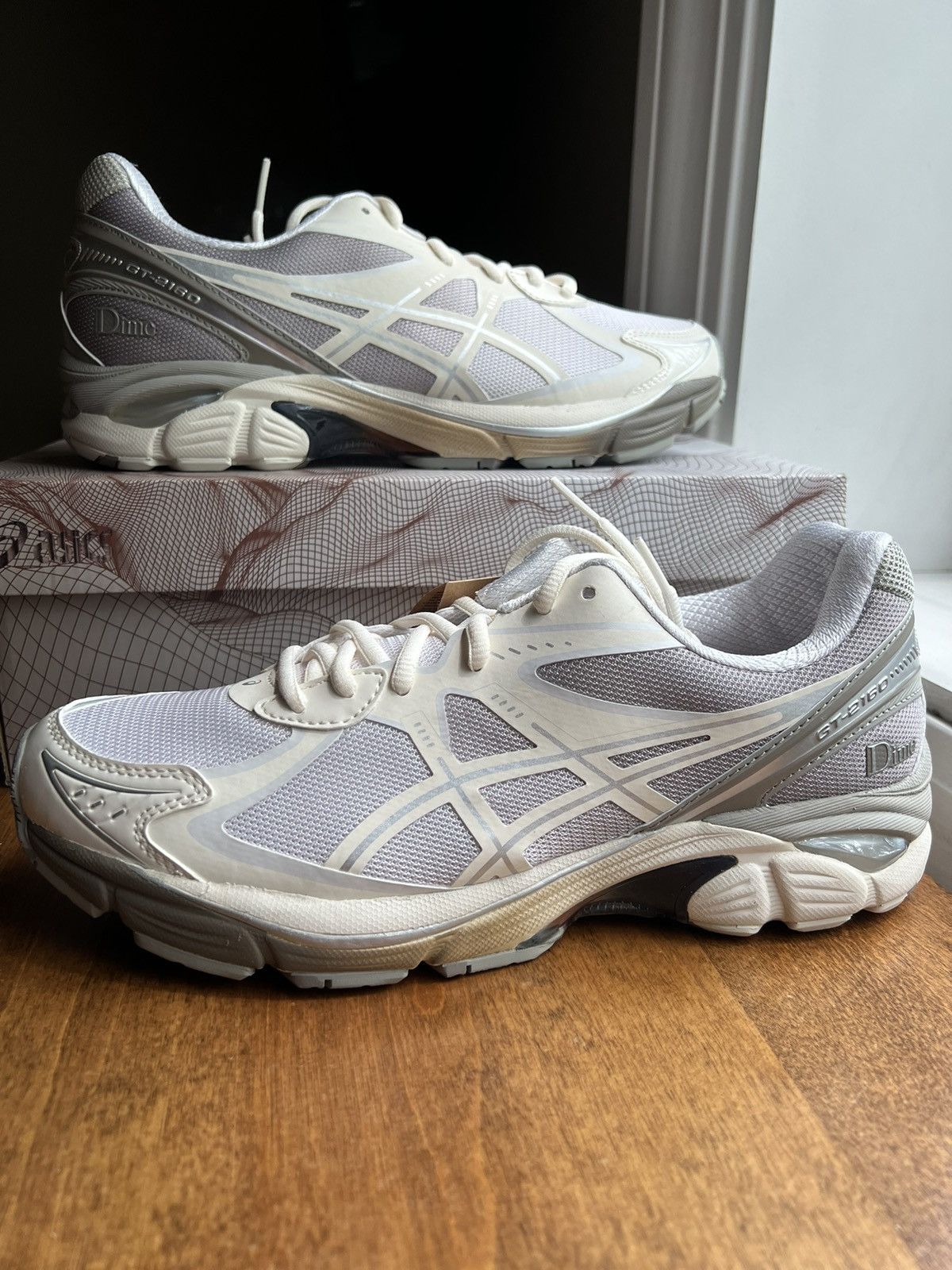 Asics × Dime Dime Asics GT-2160 Arctic Wolf Size US 8.5 / EU 41-42 - 2 Thumbnail