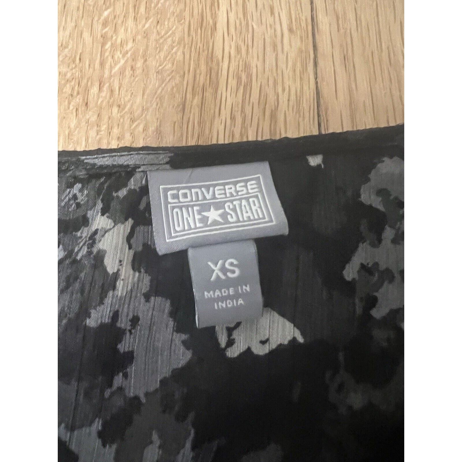 Converse Converse One Star Sheath Black Floral Dress Womens XS Skater Size XS / US 0-2 / IT 36-38 - 3 Thumbnail