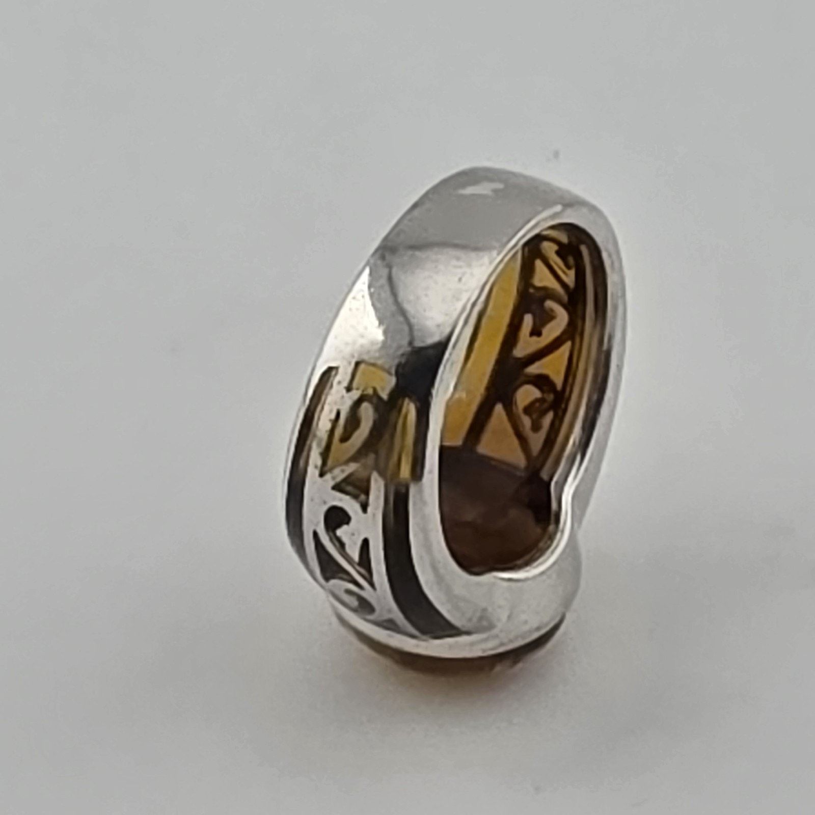 Other Alan K Sterling Silver Millefiori Murano Glass Ring 9 Italy Size ONE SIZE - 13 Thumbnail