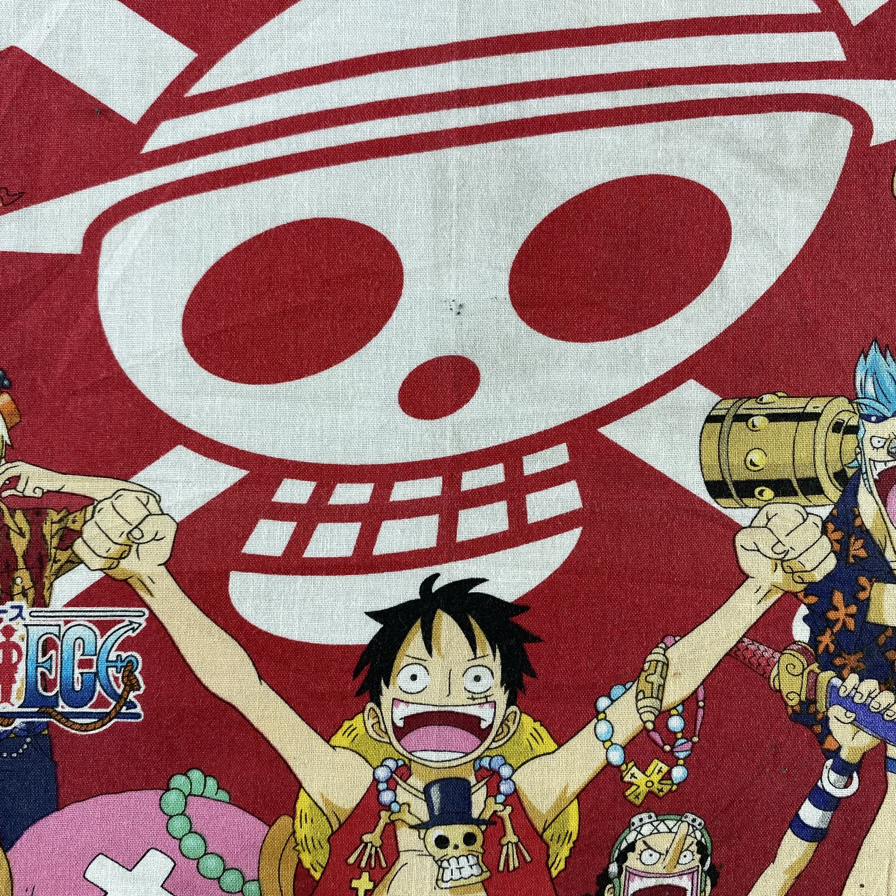 Anime × Japanese Brand One Piece Handkerchief/Neckerchief/Bandana HC908 Size ONE SIZE - 4 Thumbnail