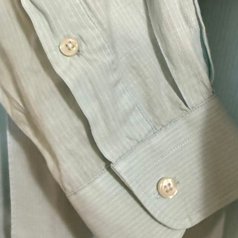 Cremieux Cremieux Classic XL mens dress shirt long sleeved cotton Size US XL / EU 56 / 4 - 4 Thumbnail
