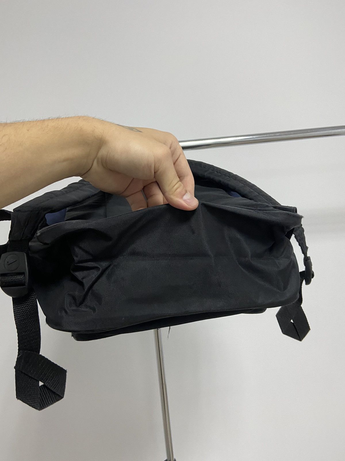 Nike Backpack Bag Vintage Big Swoosh Logo 55 90s Style