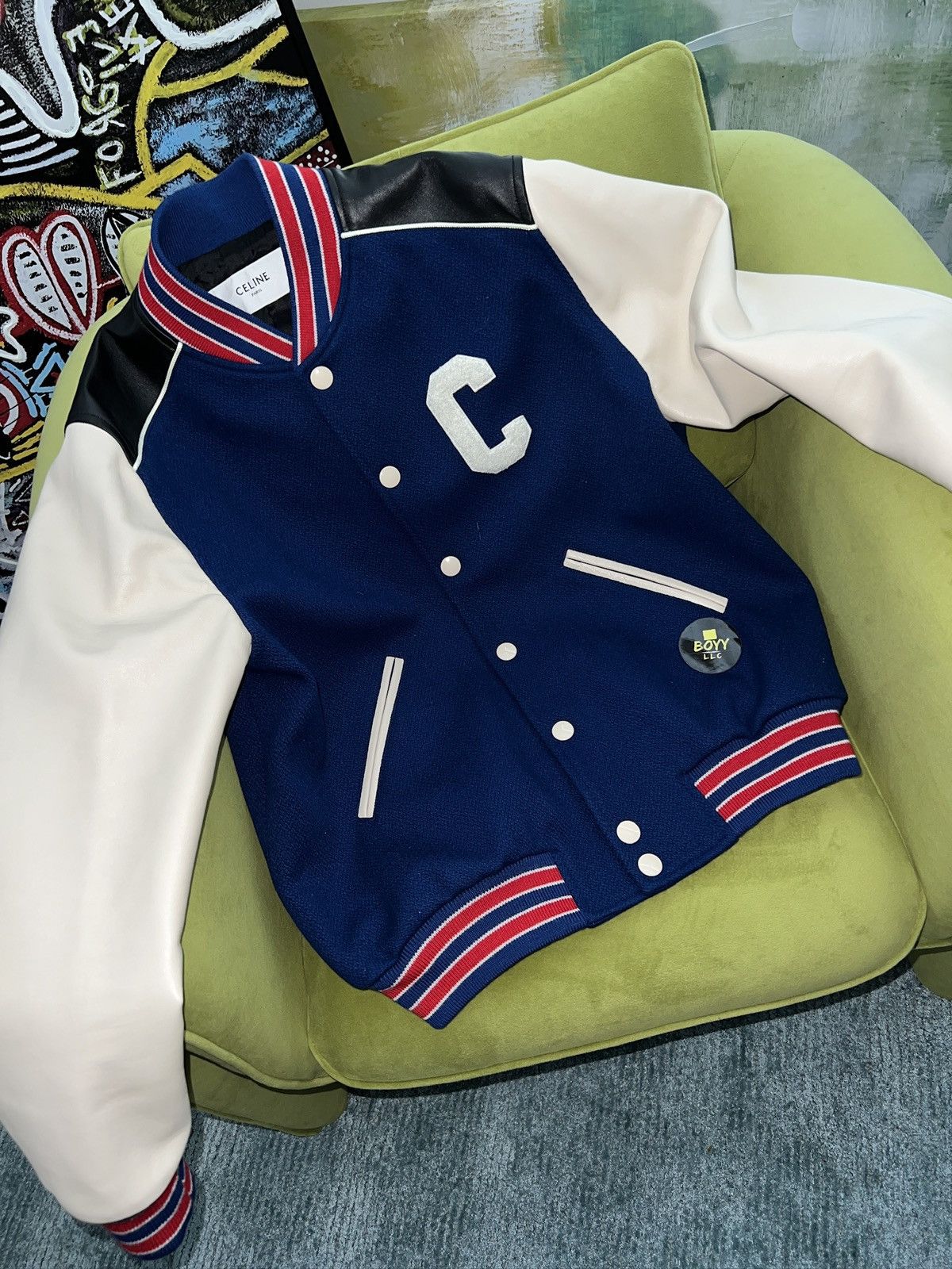 Celine Celine teddy jacket sz 54 Size US XL / EU 56 / 4 - 6 Thumbnail
