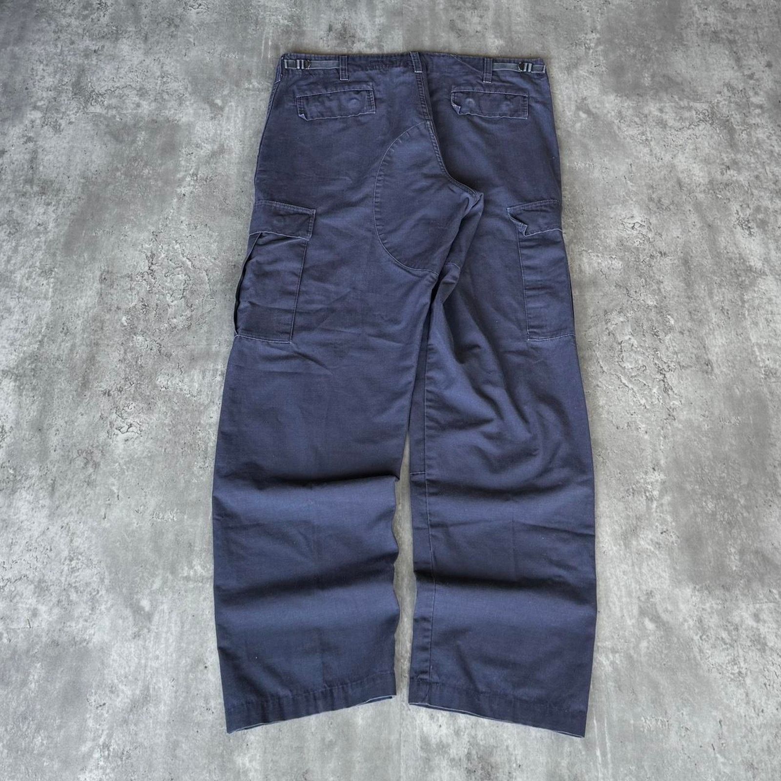 Carhartt × Vintage Vintage Y2K Navy Blue Carhartt Style Double Knee Cargo Pants Size US 38 / EU 54 - 2 Thumbnail