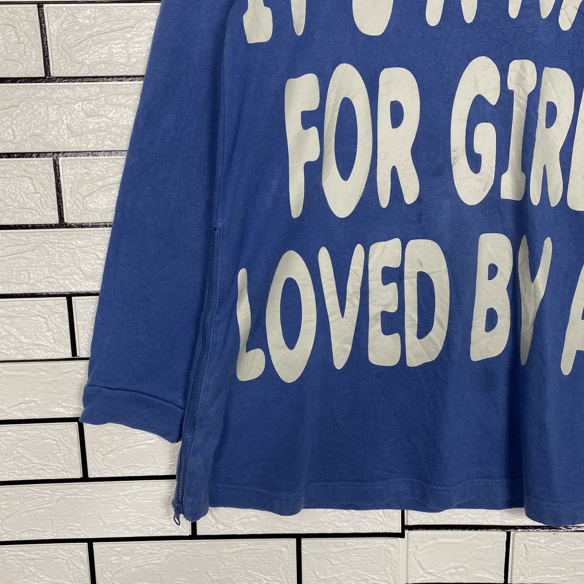 Hysteric Glamour 📌Turtle Neck Sweatshirt Drug Store Spell Out Big Logo Size US M / EU 48-50 / 2 - 5 Thumbnail