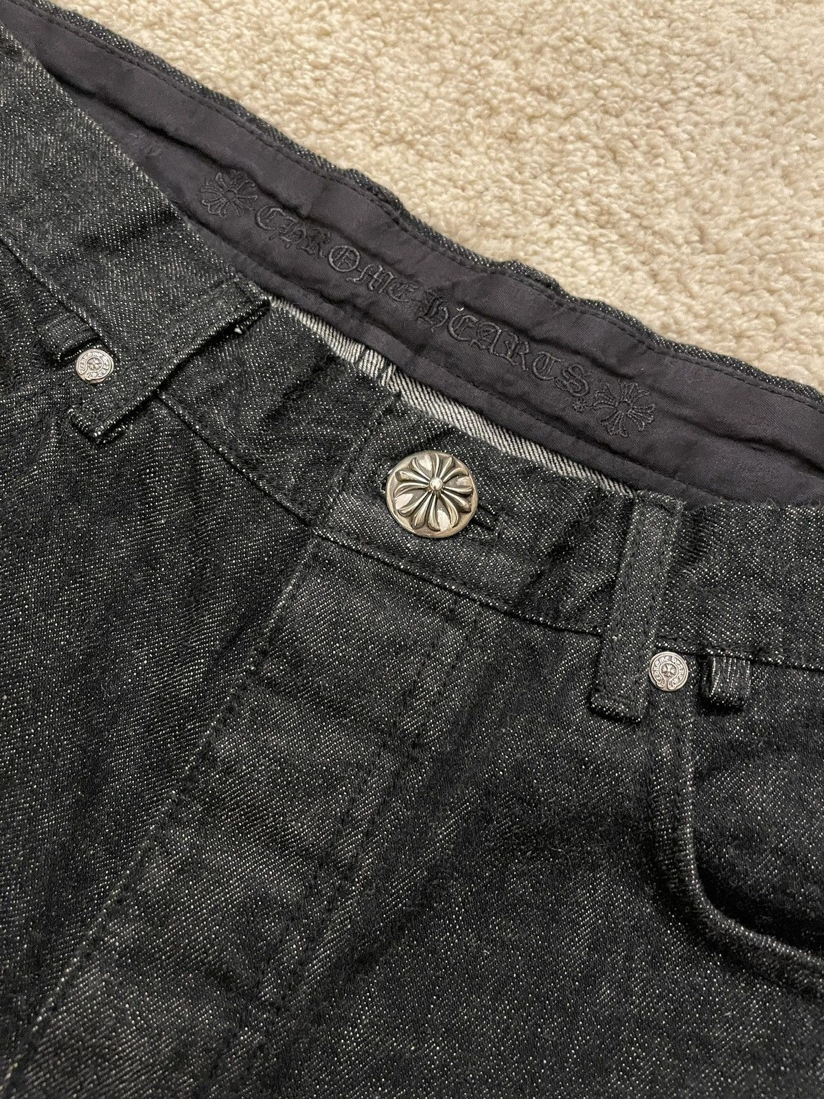 Chrome Hearts Chrome Hearts Star patch Denim Fleurknee Size US 32 / EU 48 - 4 Thumbnail