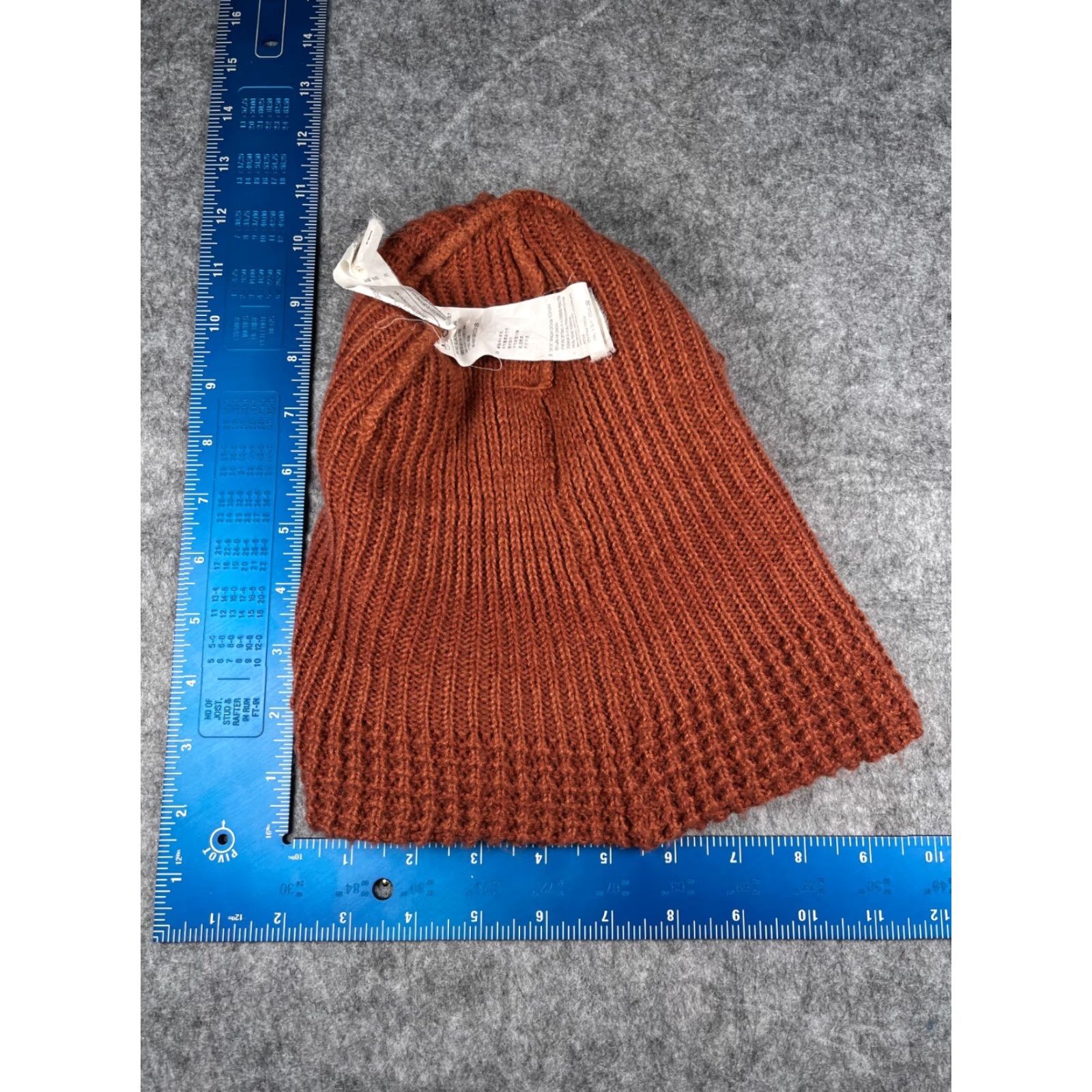 Cotton On Cotton On Beanie Toque Adult One Size Orange Knit Acrylic Premium Collection Hat Beanie Unisex Adults Orange 90s Outdoor Ski Child-... Size ONE SIZE - 6 Thumbnail