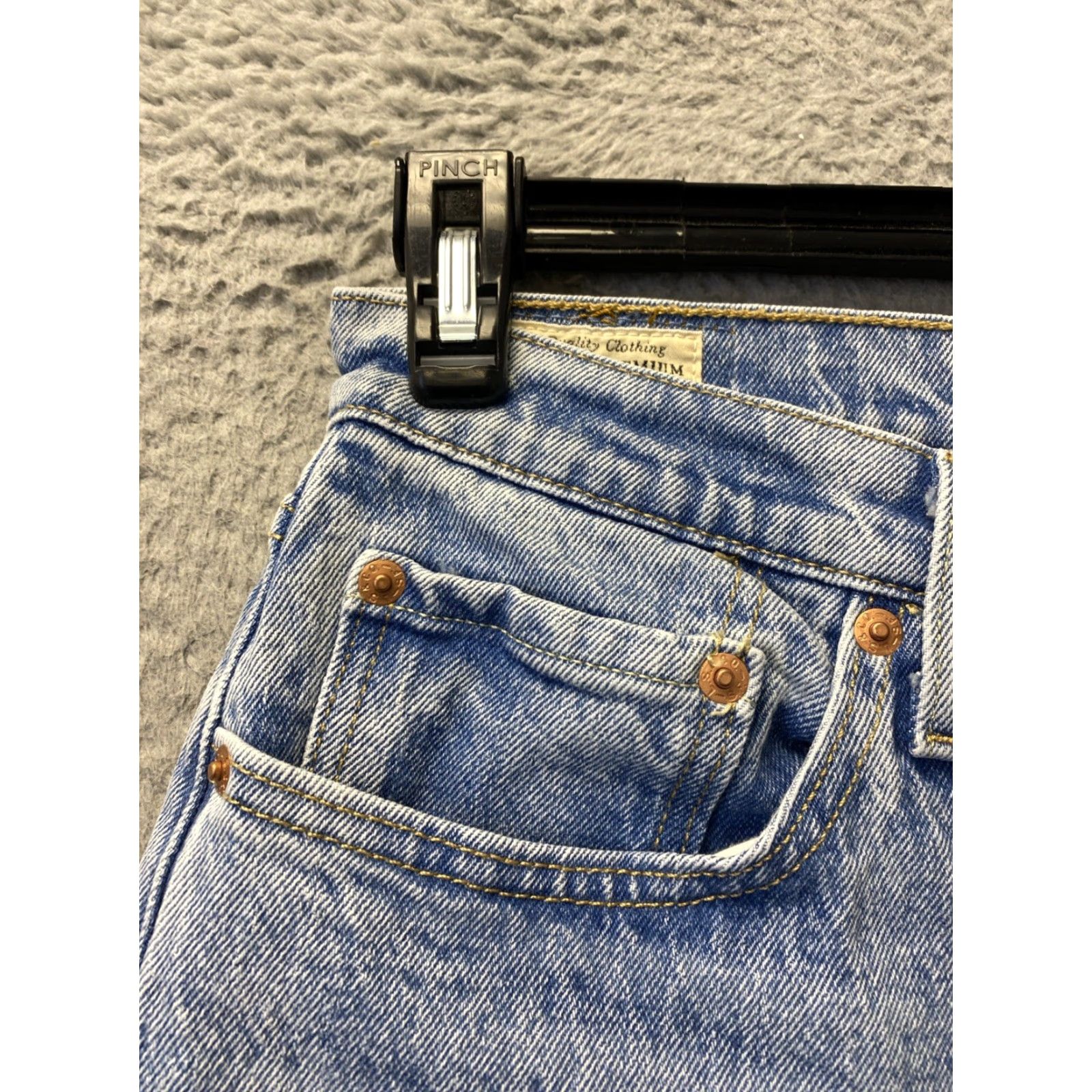 Levi's Levi’s Jeans 501 Men’s 28x32 Blue Donut Fly Button USA Levis Big E Size US 28 / EU 44 - 5 Thumbnail