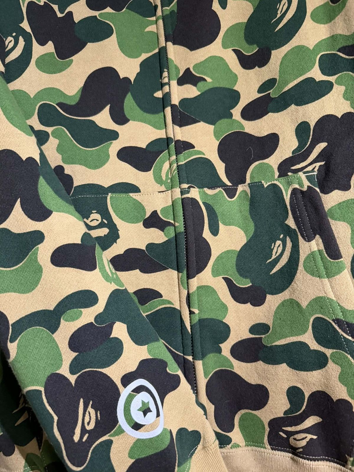 Bape BAPE Camo Tiger Full Zip Hoodie 'Green' Size US M / EU 48-50 / 2 - 5 Thumbnail