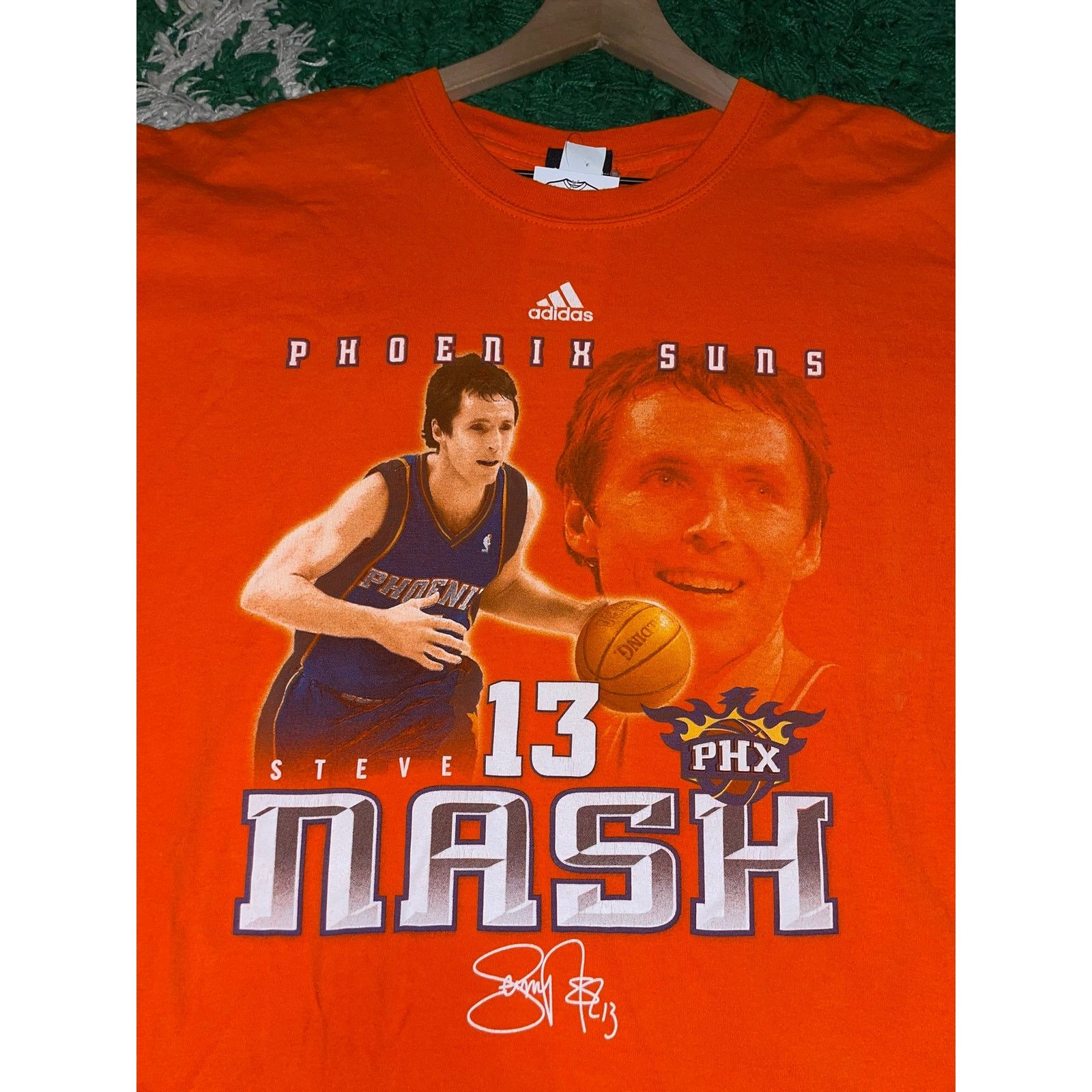 Adidas Y2K Adidas Phoenix Suns Steve Nash NBA #13 Player Shirt XL Size US XL / EU 56 / 4 - 13 Thumbnail