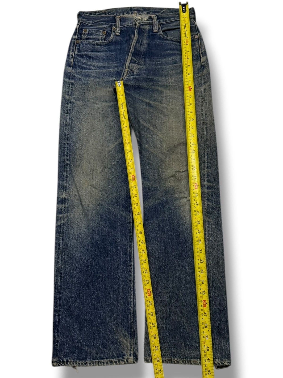 Denime Vintage 90s Denime Lot 013 Orizzonti Japan Selvedge | W29 Size US 29 - 19 Thumbnail