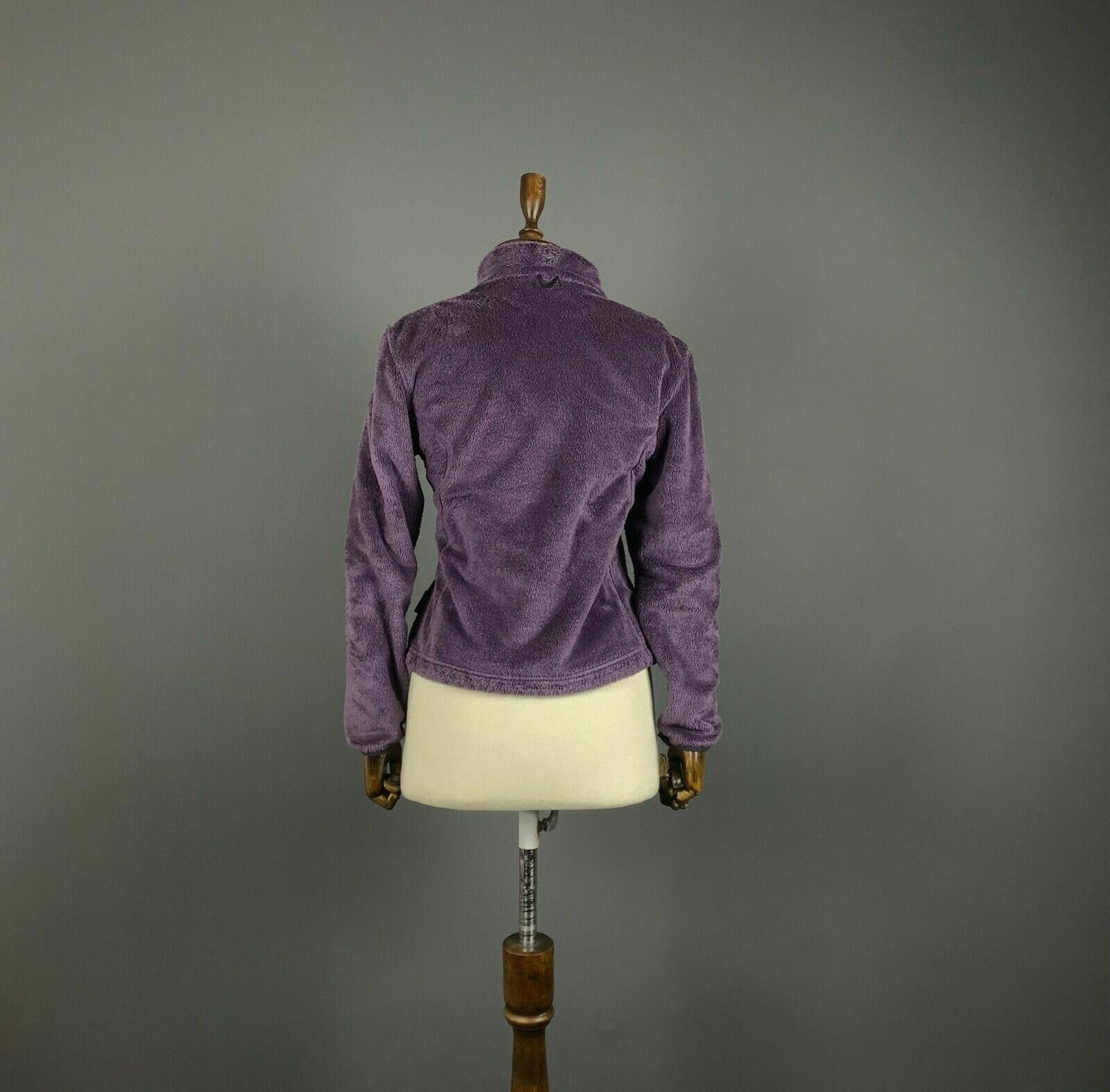 Jack Wolfskin Ladies Jack Wolfskin Outdoor Purple Zip Pile Sweater Size S Size S / US 4 / IT 40 - 2 Thumbnail