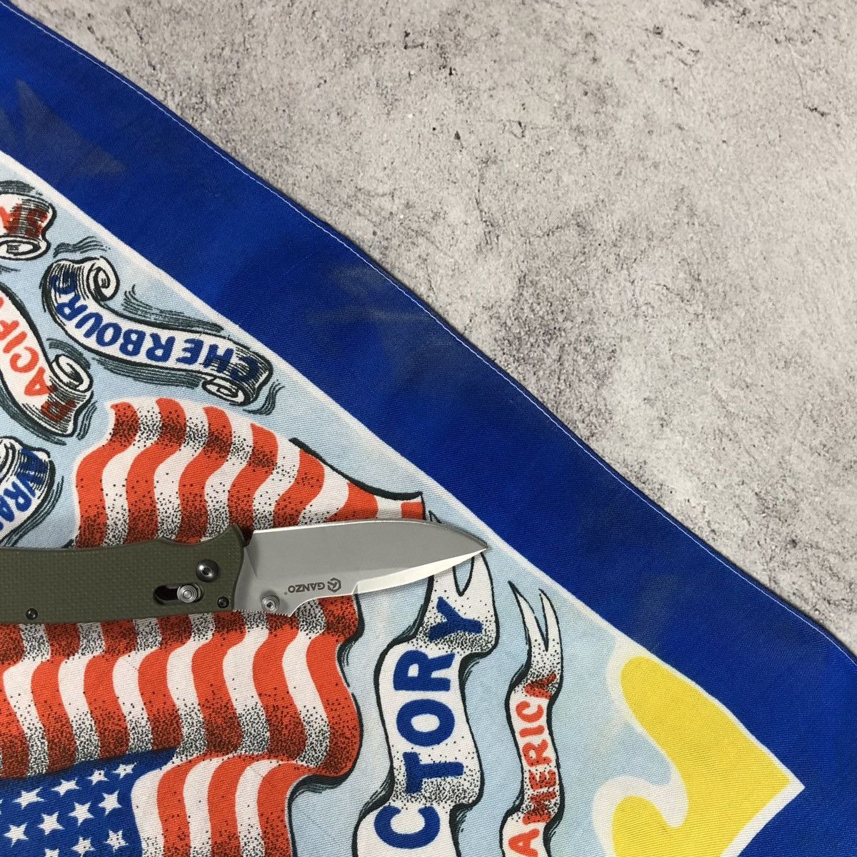 Vintage 1945 WWII Kiev Moscow USSR US UK France Victory Scarf Size ONE SIZE - 12 Thumbnail