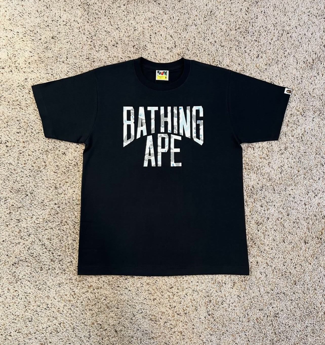 Bape Bape Space Camo NYC Logo Tee Size US M / EU 48-50 / 2 - 1 Thumbnail