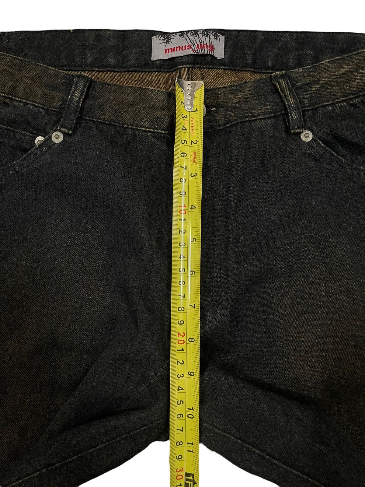 If Six Was Nine Vintage Japanese Brand Faded Wash Style Flare Jeans Size US 31 - 12 Thumbnail