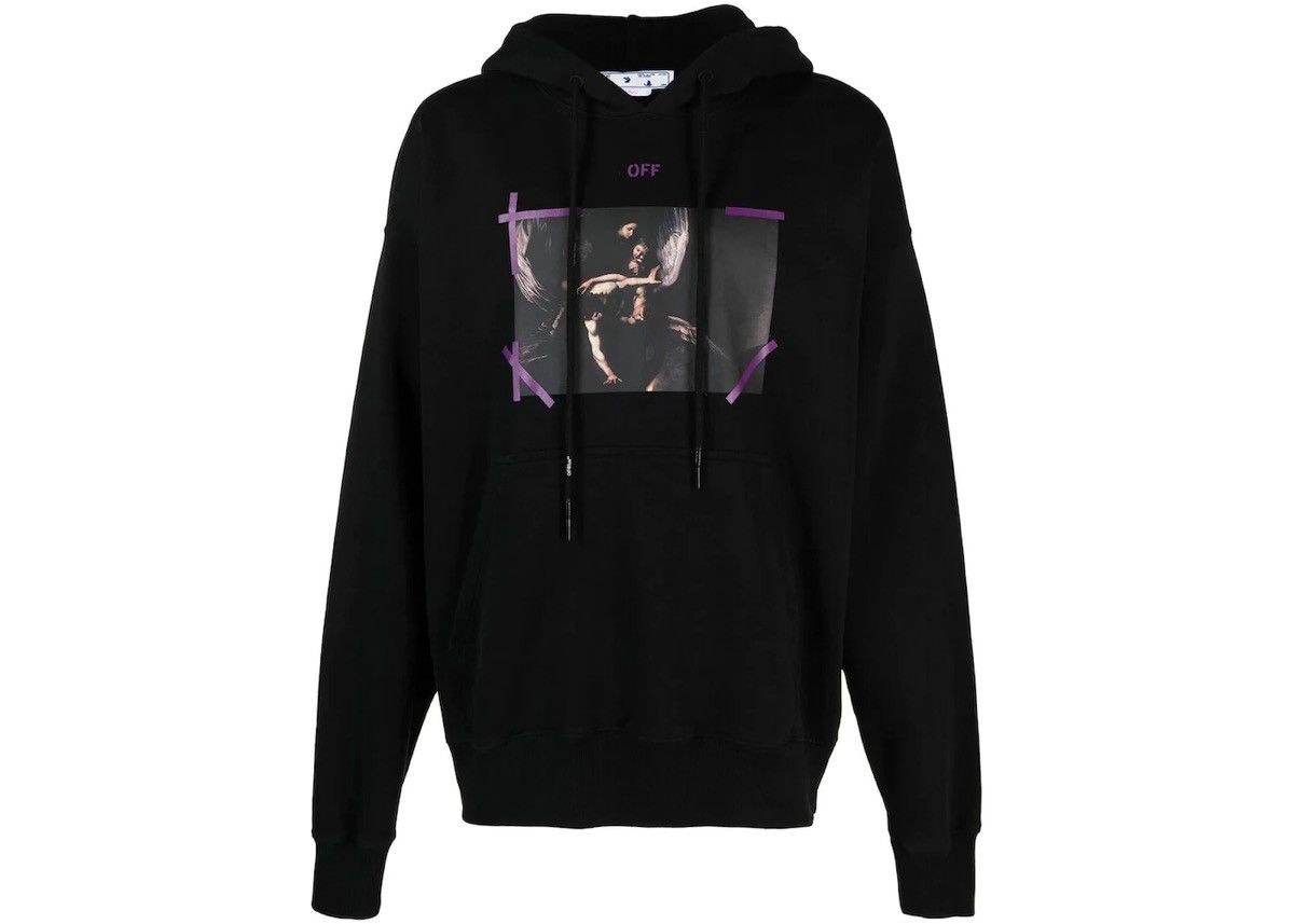 Off-White off white arrow caravaggio hoodie Size US L / EU 52-54 / 3 - 1 Thumbnail