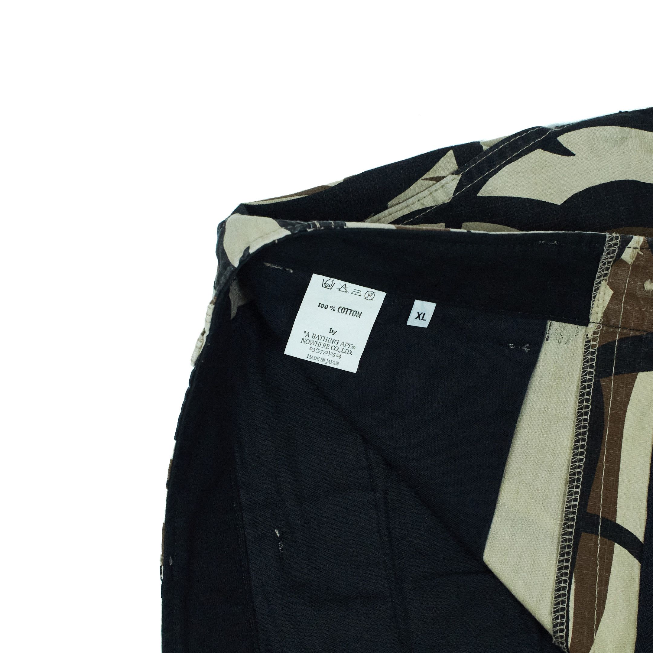 Bape Vintage Tribal Camo Shorts Size US 36 / EU 52 - 4 Thumbnail