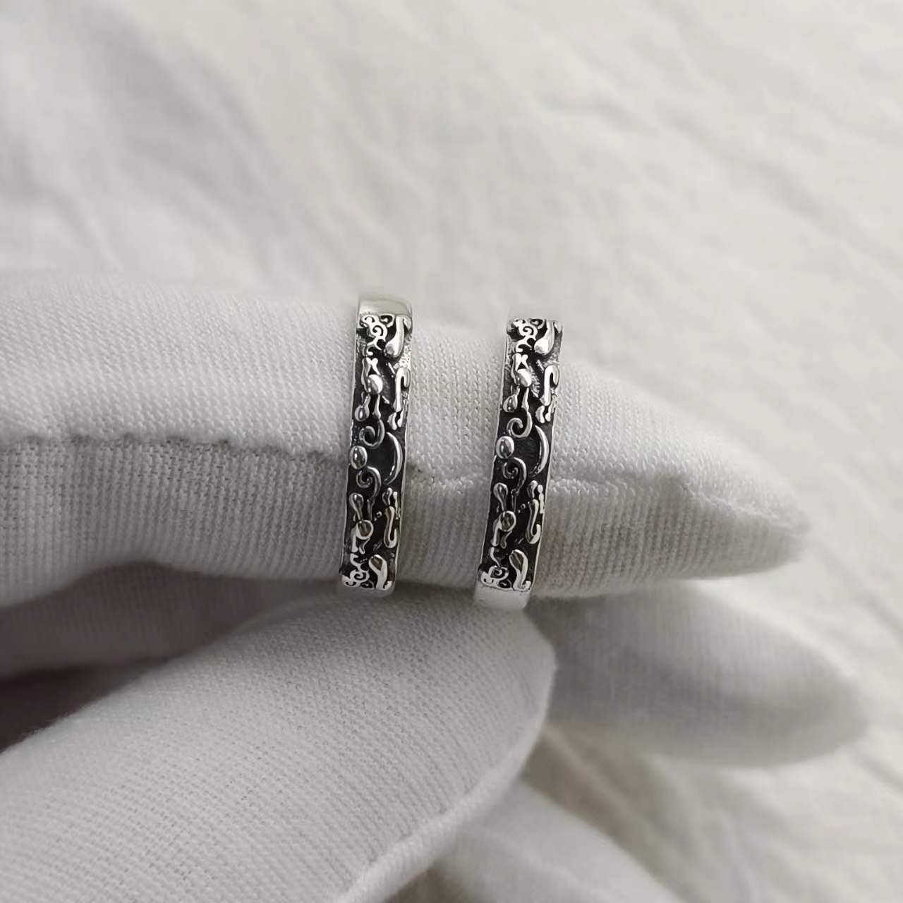 Jewelry Crazy Jewelry Rings Open Size Chrome Ring (Size 7-13) Size ONE SIZE - 1 Thumbnail