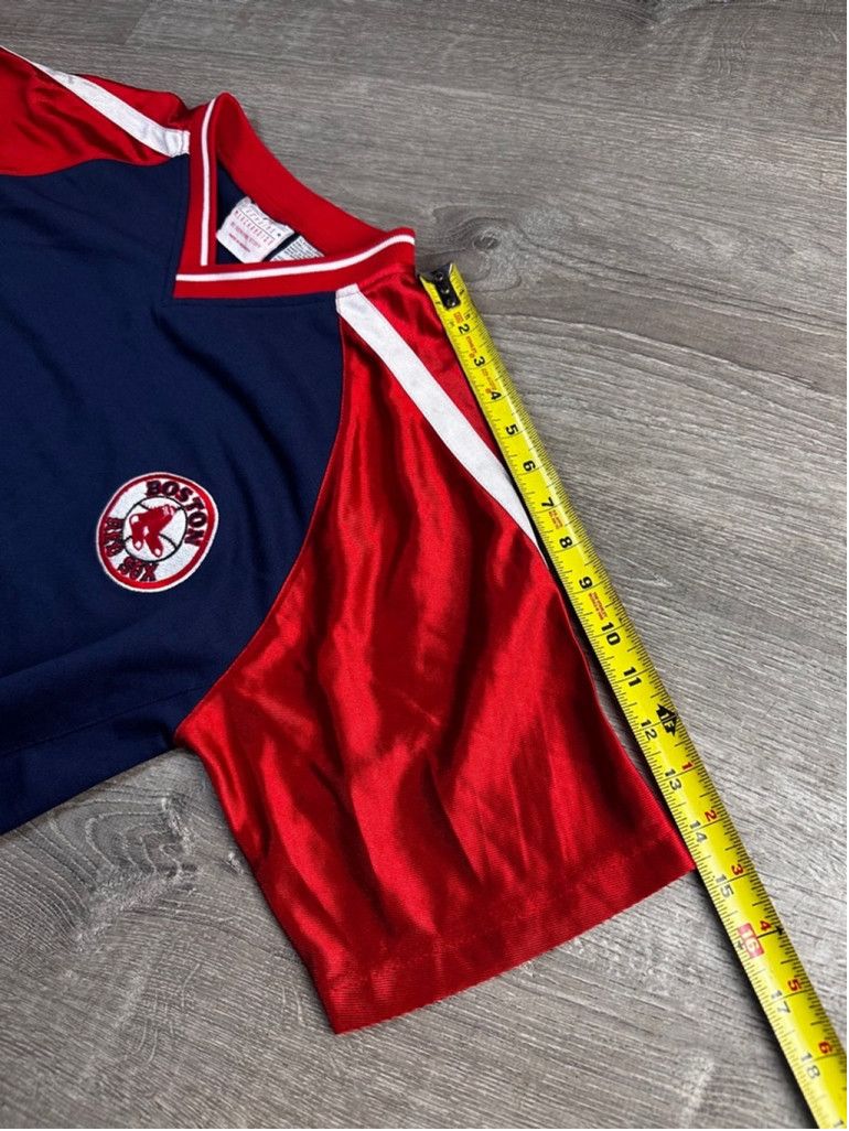 MLB VINTAGE Boston Red Sox T-Shirt YOUTH XL Navy/Red Size US S / EU 44-46 / 1 - 7 Thumbnail