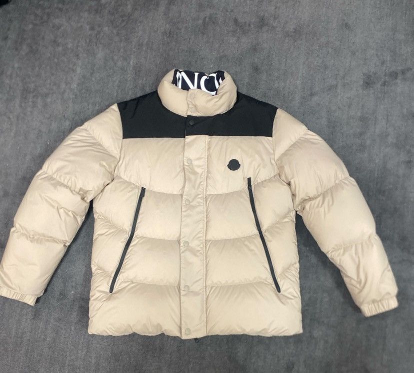 Moncler Moncler Timsit down jacket in beige (perfect condition) Size US XL / EU 56 / 4 - 1 Thumbnail