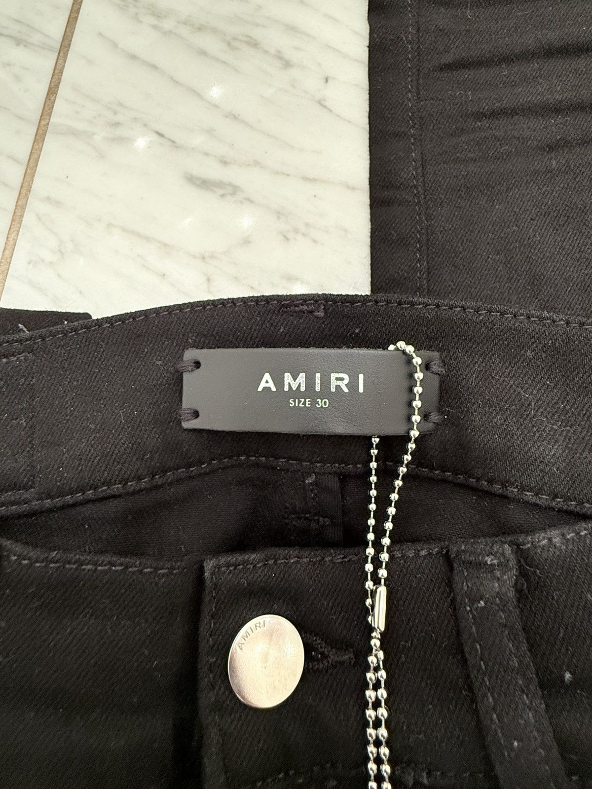Amiri Amiri Denim Jeans Iced Out Swarovski Black Red US 30 Size US 30 / EU 46 - 4 Thumbnail