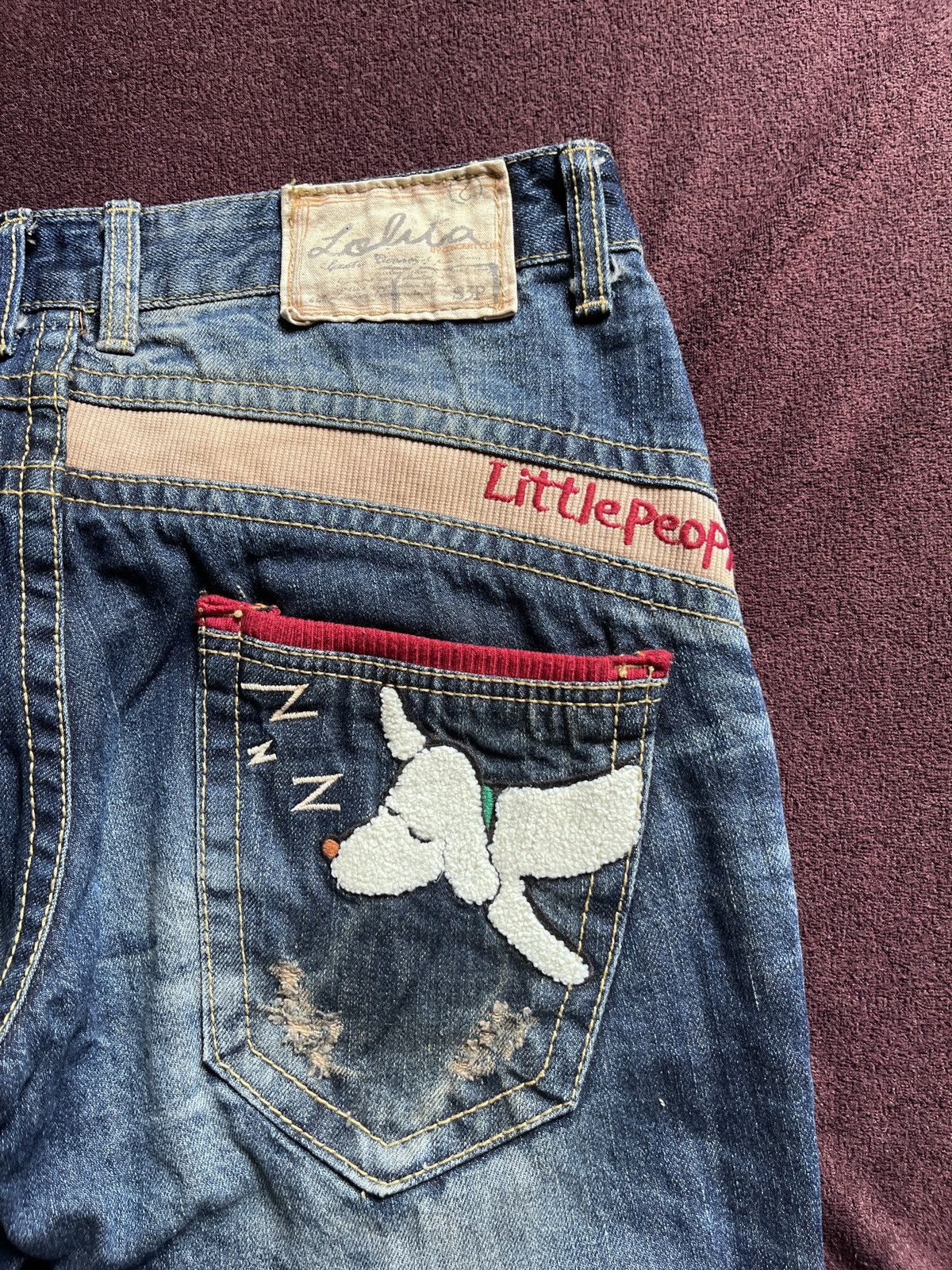 Japanese Brand LOLITA jeans japanese grunge punk harajuku y2k Size US 31 - 9 Thumbnail